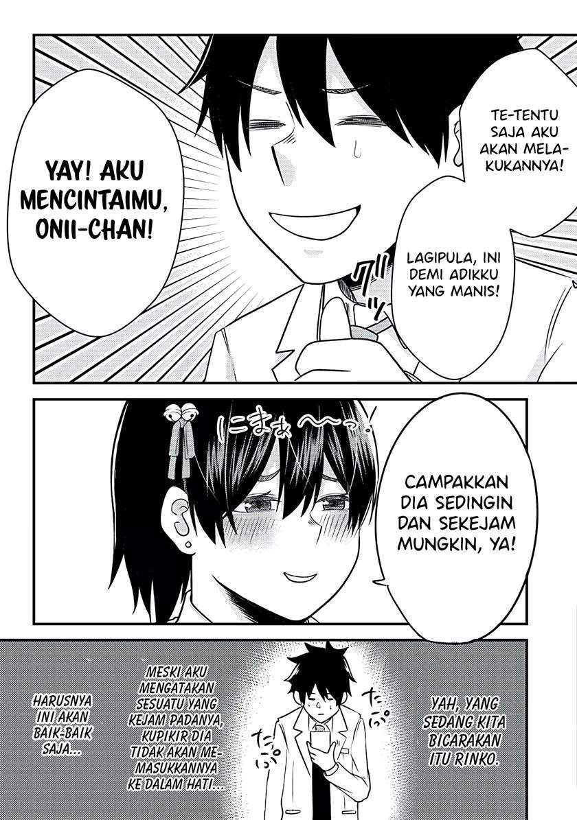 Mainichi Shine Shine Itte Kuru Gimai ga, Ore ga Neteiru Suki ni Saiminjutsu de Horesaseyou toshite Kuru n desu kedo......! Chapter 4 - halaman 20