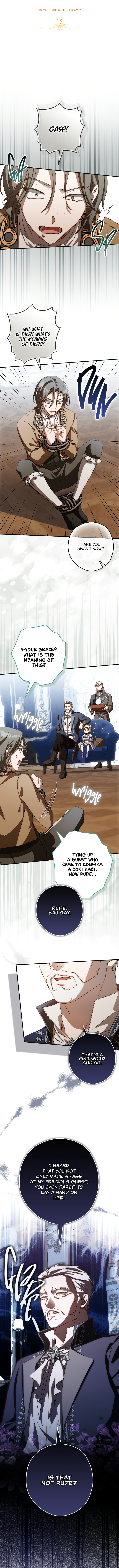 Halaman dari Cinderella's Pocket-Sized Protector Chapter 15