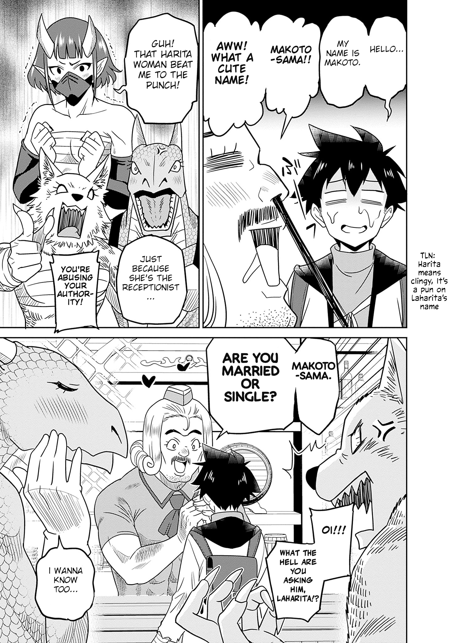 Bishuu Gyakuten Sekai no Cleric ~Bishuu to Teisoukannen ga Gyakutenshita Isekai de Souryo ni Narimashita. Inyoku no Noroi wo Toku Tame ni Harem Party de "Gishiki" Shimasu~ Chapter 3 Page 14