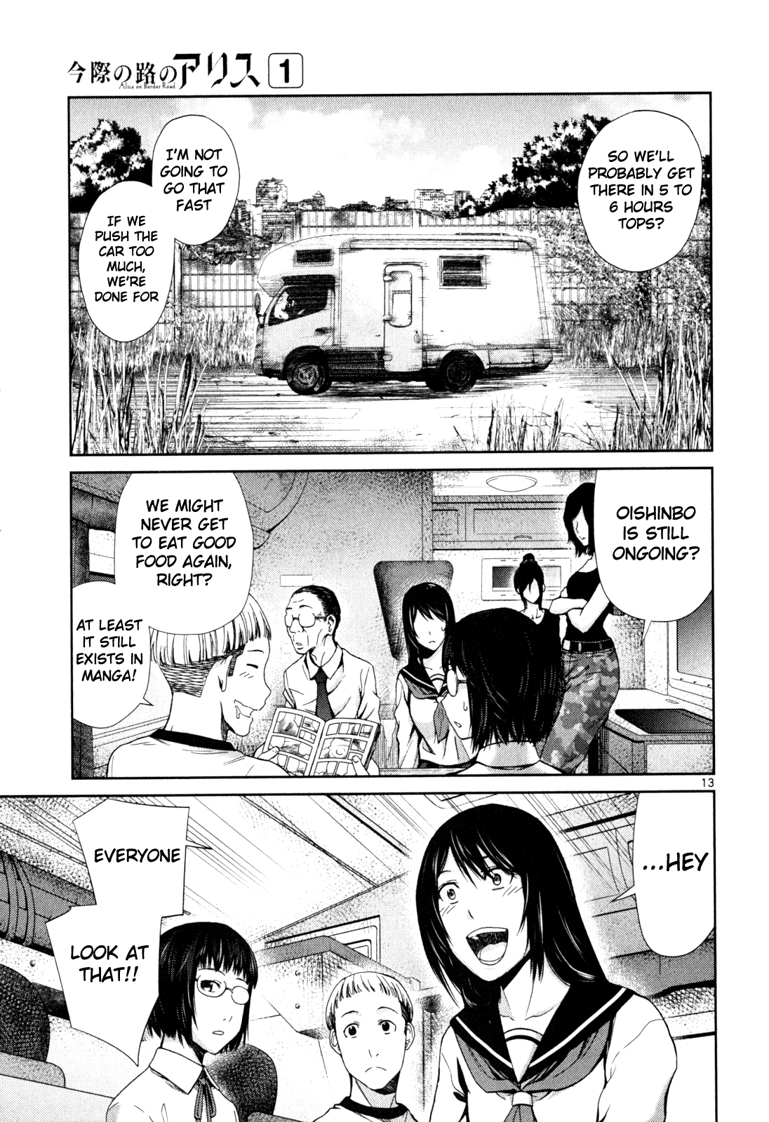 Halaman dari Alice on Border Road Chapter 3