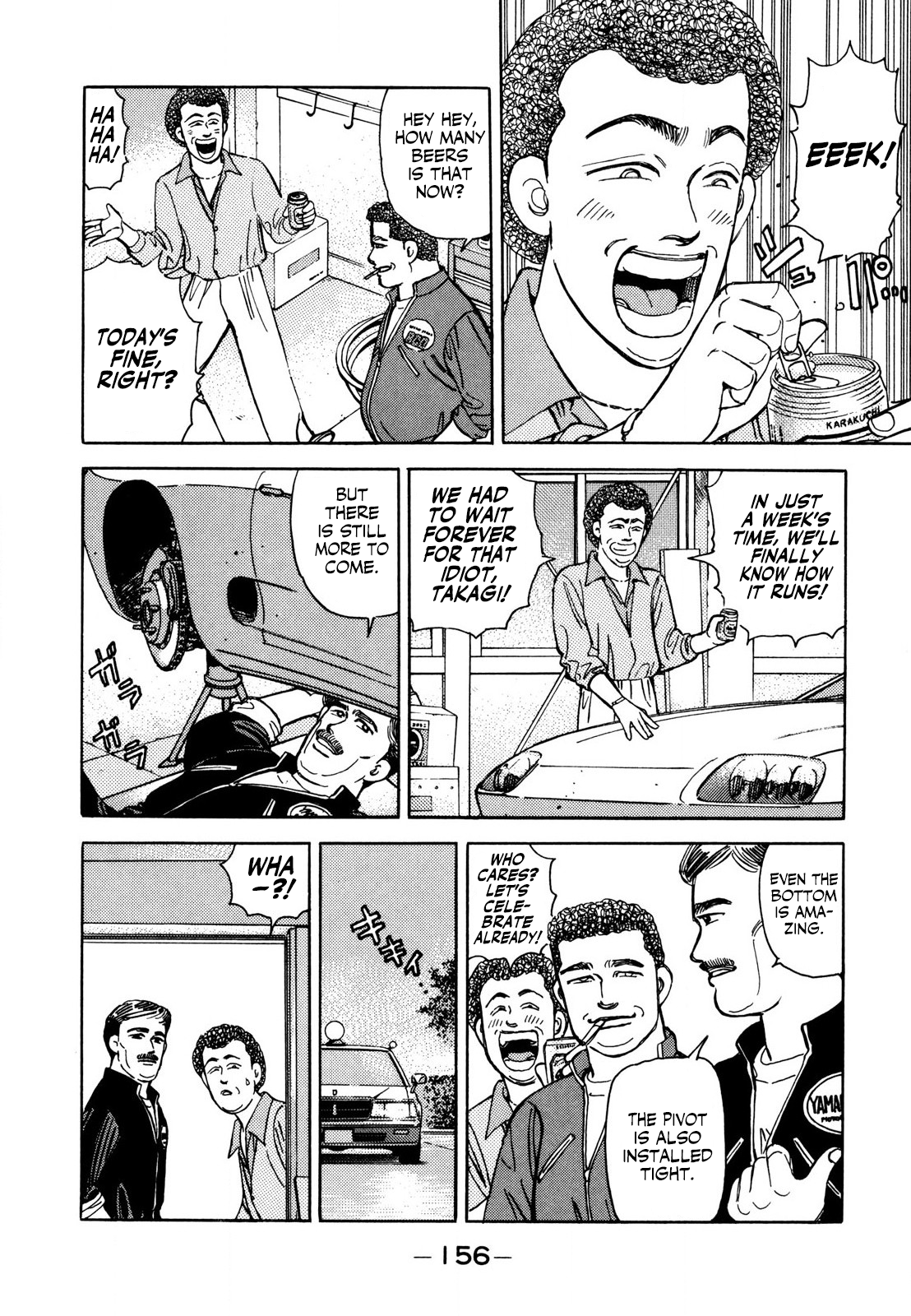 Halaman dari Wangan Midnight Chapter 127