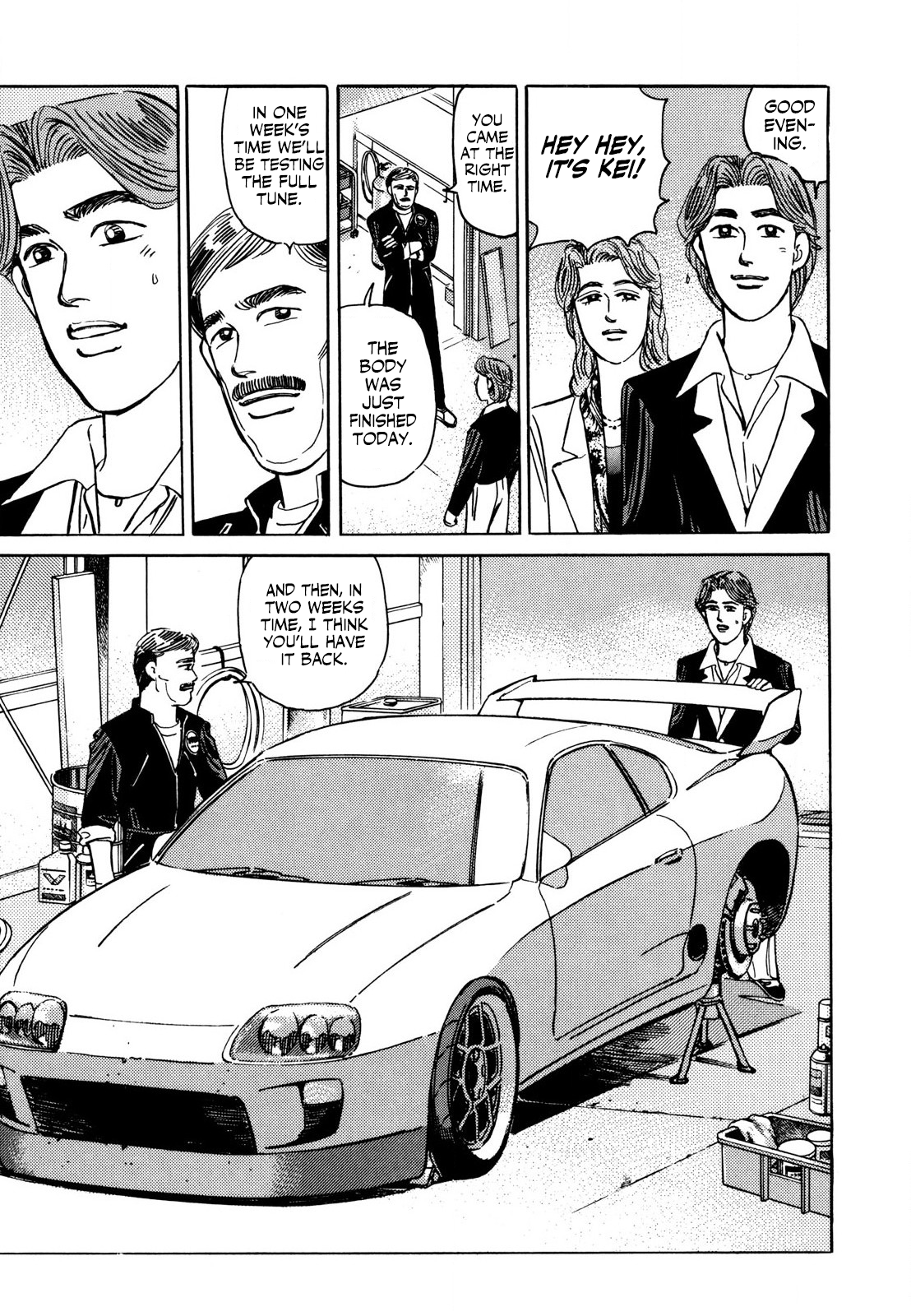 Halaman dari Wangan Midnight Chapter 127