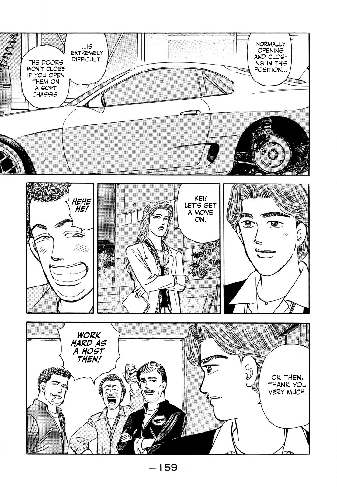 Halaman dari Wangan Midnight Chapter 127