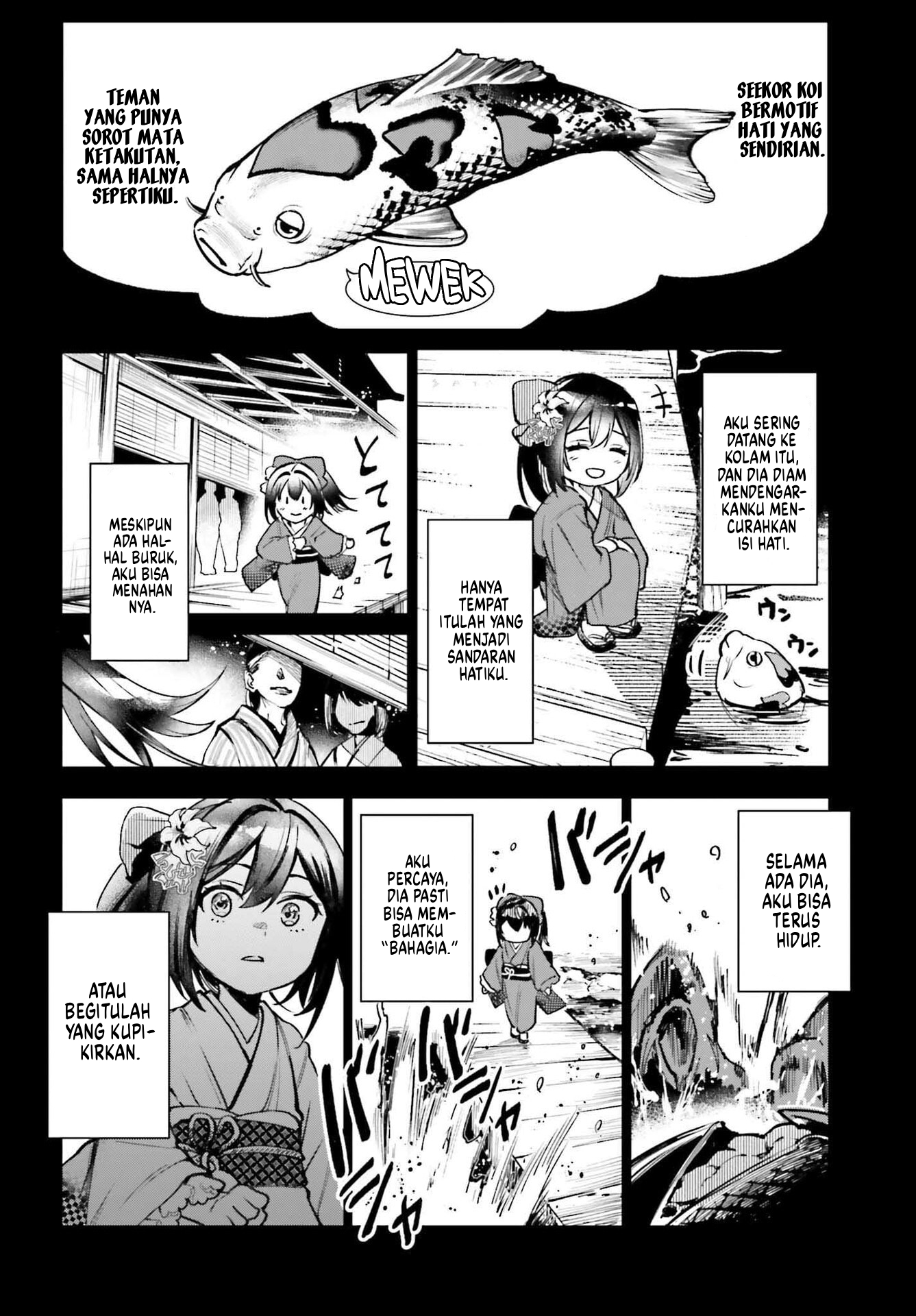 Danshi Kinsei Game Sekai de Ore ga Yarubeki Yuiitsu no Koto: Yuri no Aida ni Hasamaru Otoko toshite Tensei shiteshimaimashita Chapter 8 - halaman 15