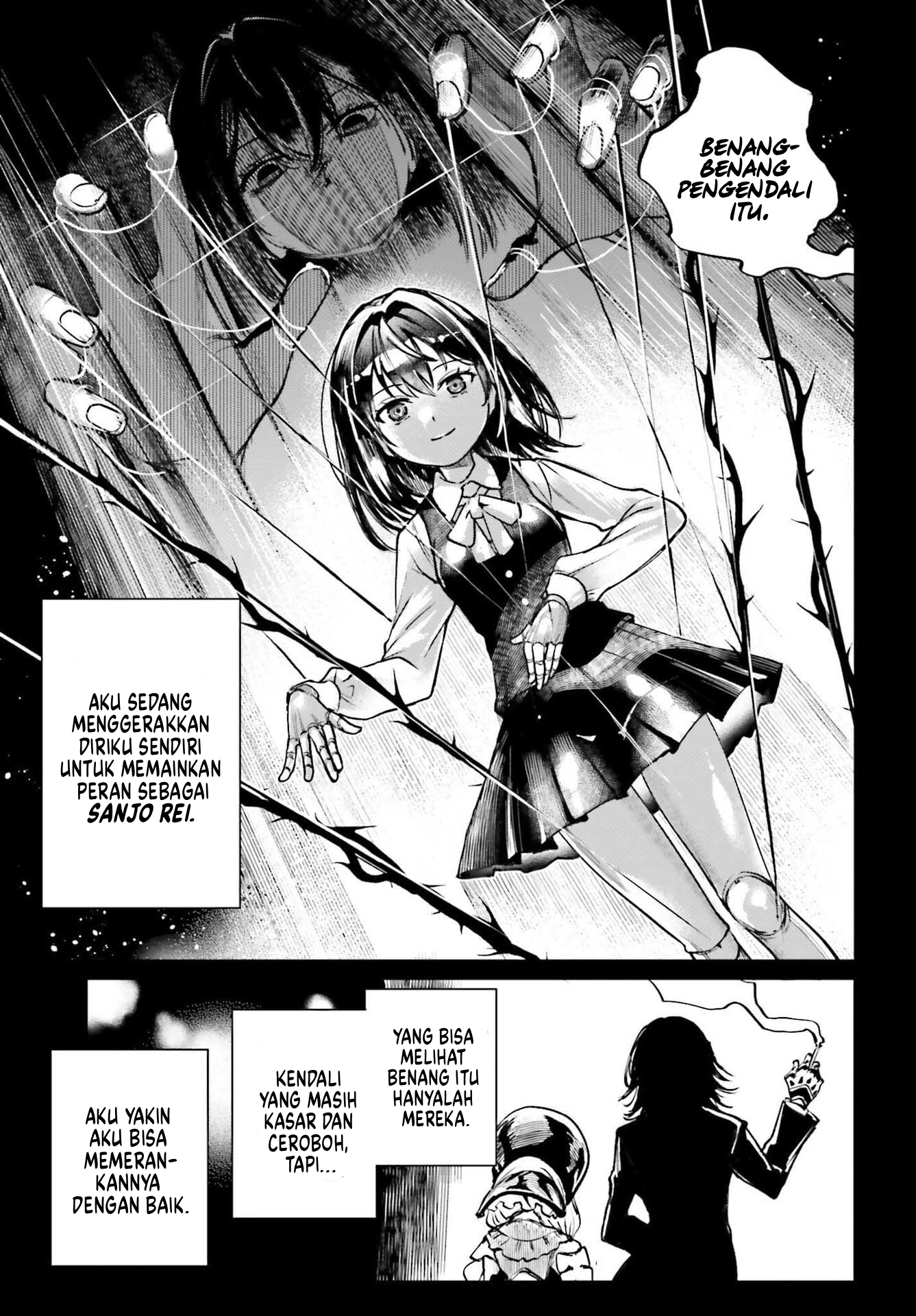 Danshi Kinsei Game Sekai de Ore ga Yarubeki Yuiitsu no Koto: Yuri no Aida ni Hasamaru Otoko toshite Tensei shiteshimaimashita Chapter 8 - halaman 20