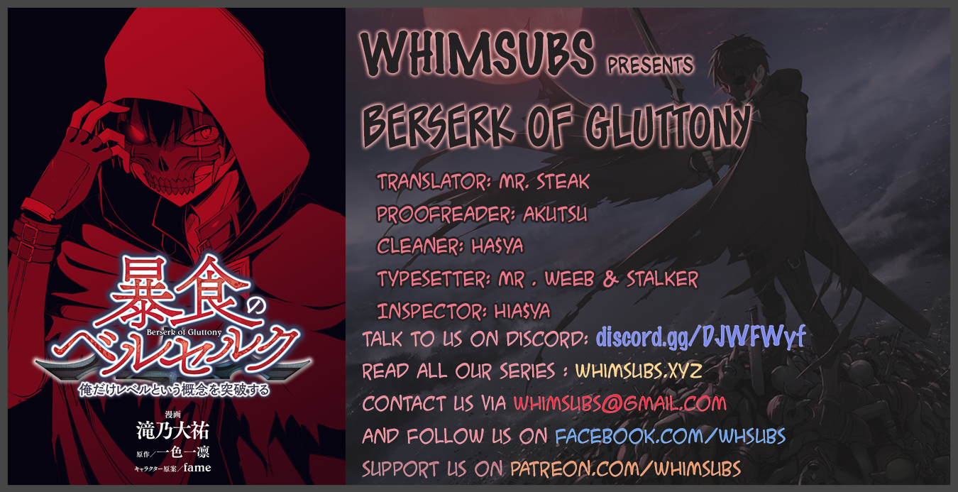 Halaman dari Boushoku no Berserk ~Ore dake Level to Iu Gainen wo Toppa suru~ Chapter 4