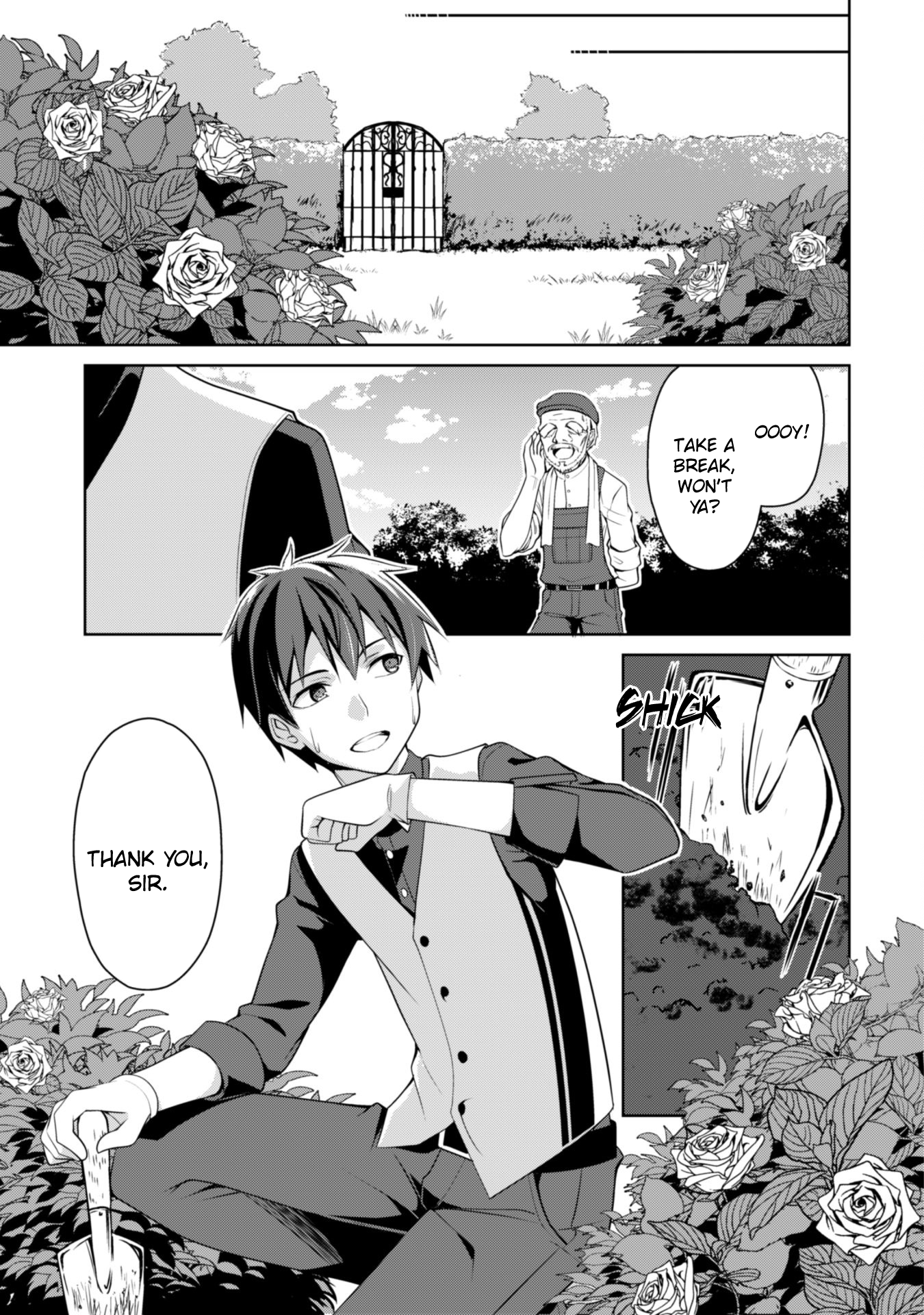 Halaman dari Boushoku no Berserk ~Ore dake Level to Iu Gainen wo Toppa suru~ Chapter 4