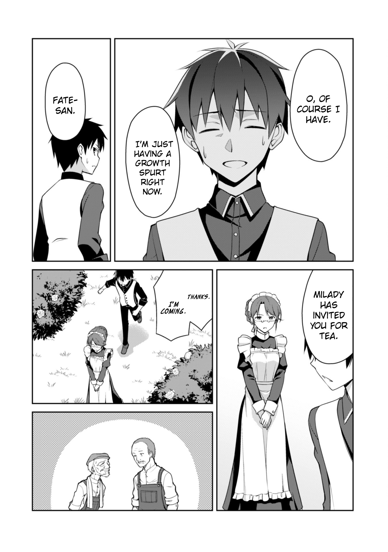 Halaman dari Boushoku no Berserk ~Ore dake Level to Iu Gainen wo Toppa suru~ Chapter 4