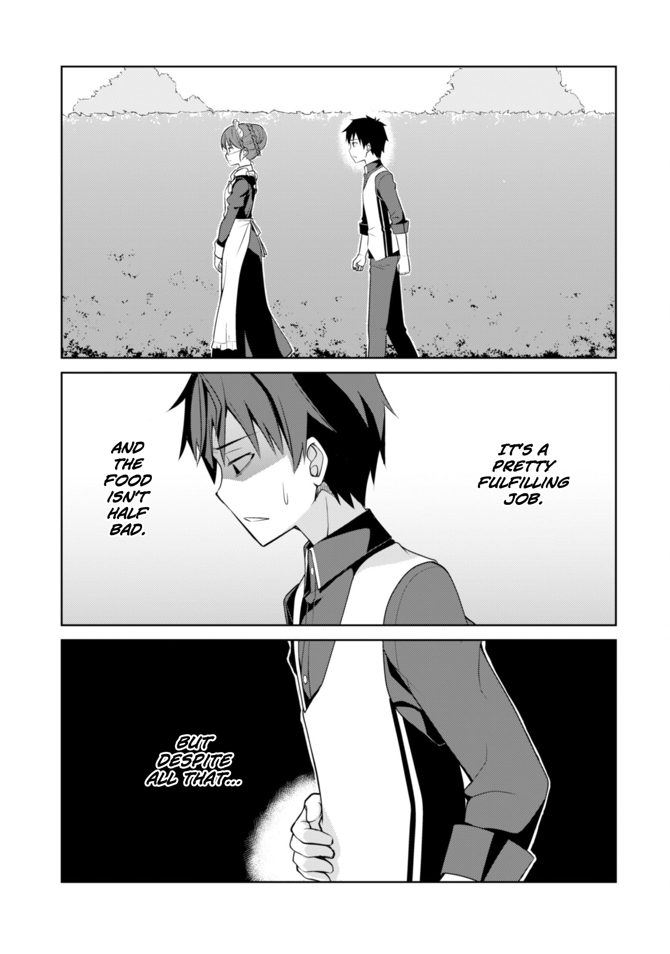 Halaman dari Boushoku no Berserk ~Ore dake Level to Iu Gainen wo Toppa suru~ Chapter 4