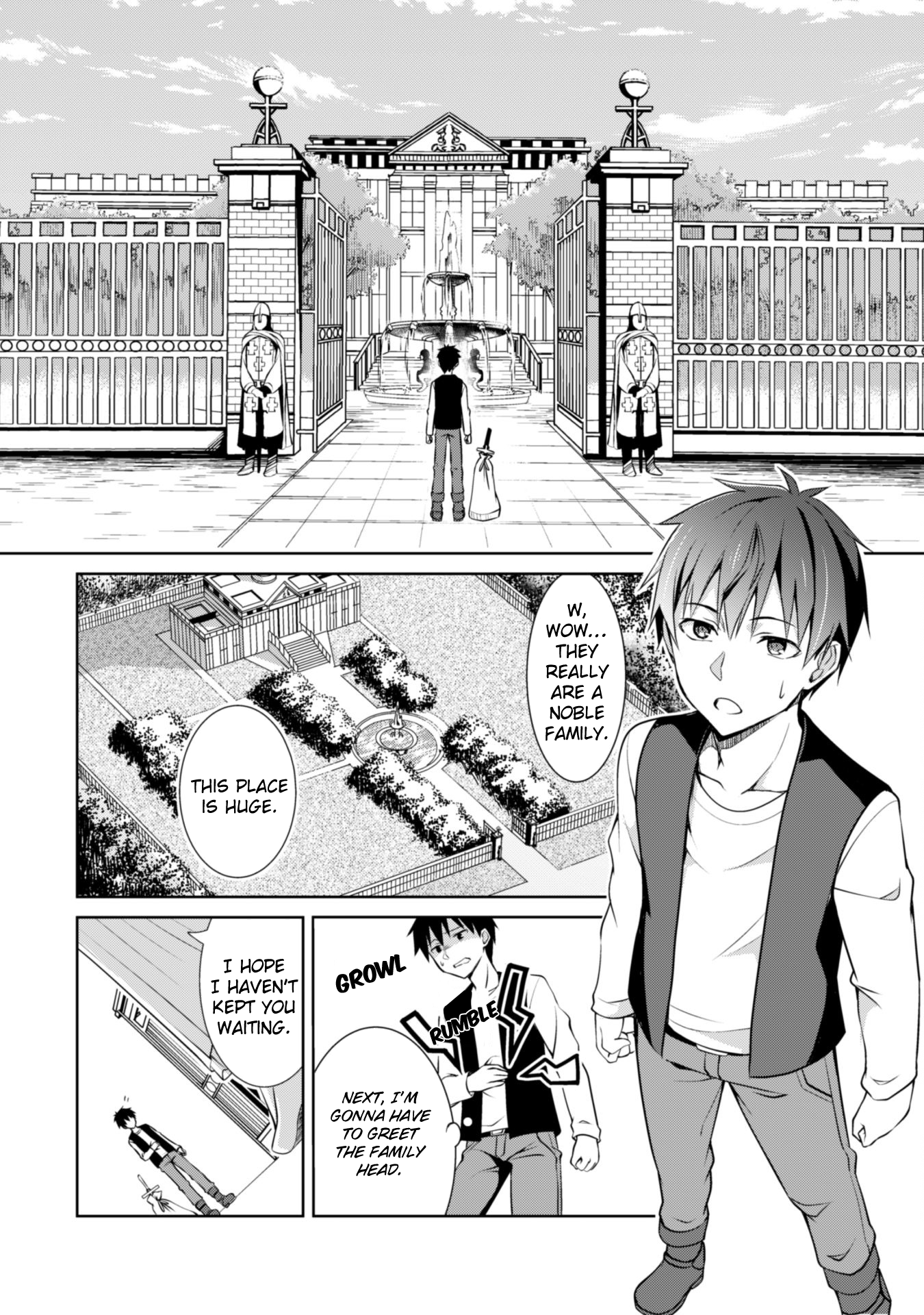 Halaman dari Boushoku no Berserk ~Ore dake Level to Iu Gainen wo Toppa suru~ Chapter 4