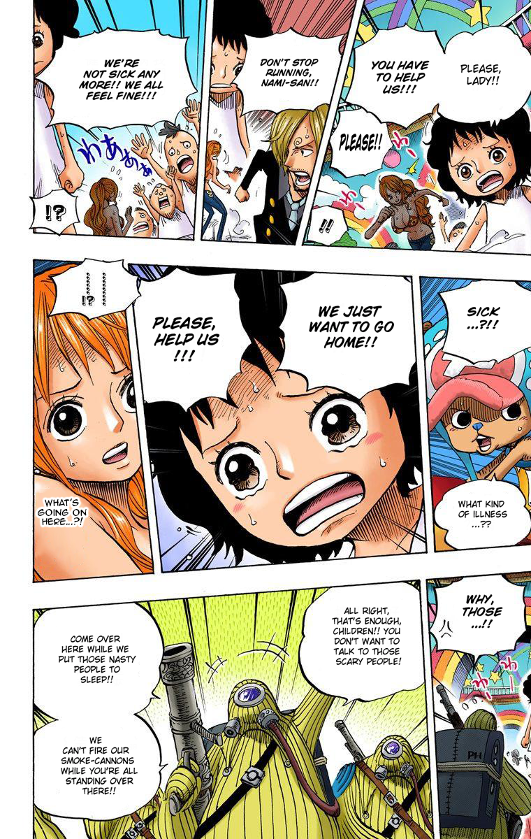 Halaman dari One Piece (Official Colored) Chapter 658
