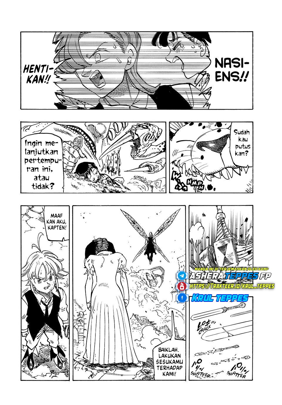 Mokushiroku no Yonkishi Chapter 227 - halaman 13