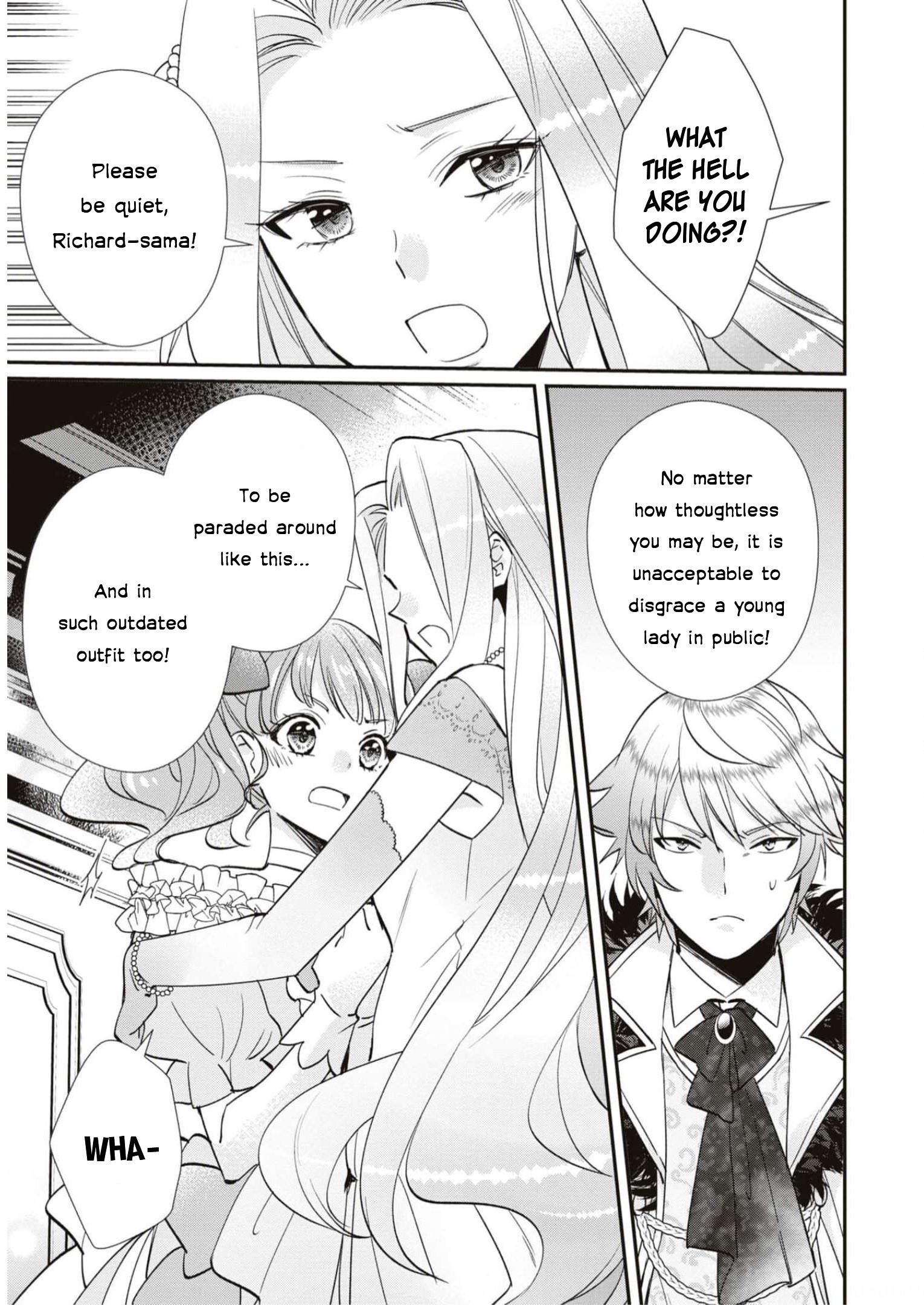 Halaman dari Though I May Be a Villainess, I'll Show You I Can Obtain Happiness! Chapter 5