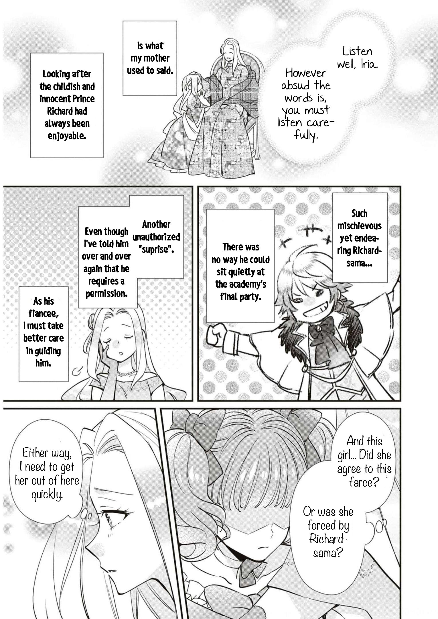 Halaman dari Though I May Be a Villainess, I'll Show You I Can Obtain Happiness! Chapter 5