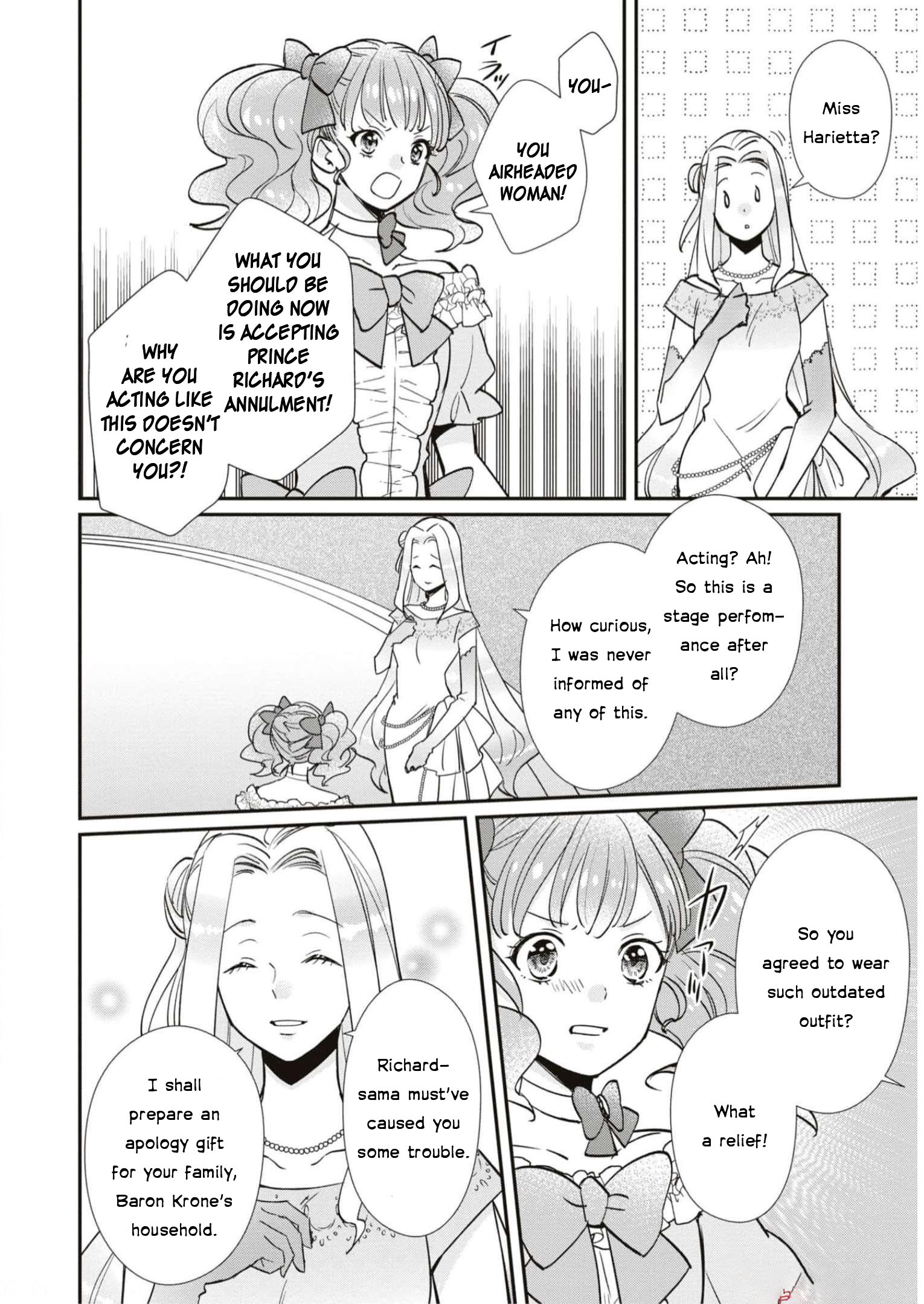 Halaman dari Though I May Be a Villainess, I'll Show You I Can Obtain Happiness! Chapter 5