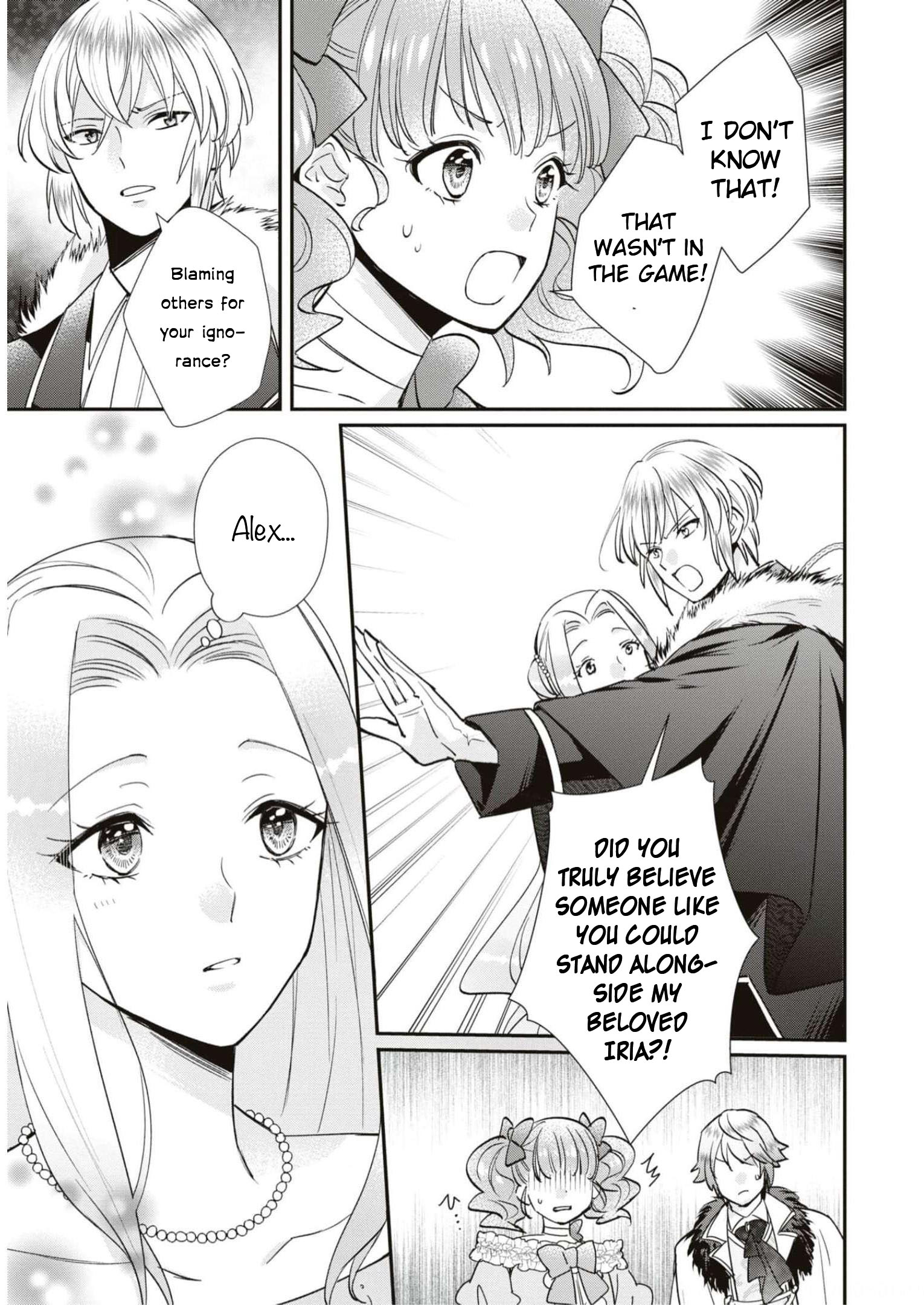 Halaman dari Though I May Be a Villainess, I'll Show You I Can Obtain Happiness! Chapter 5