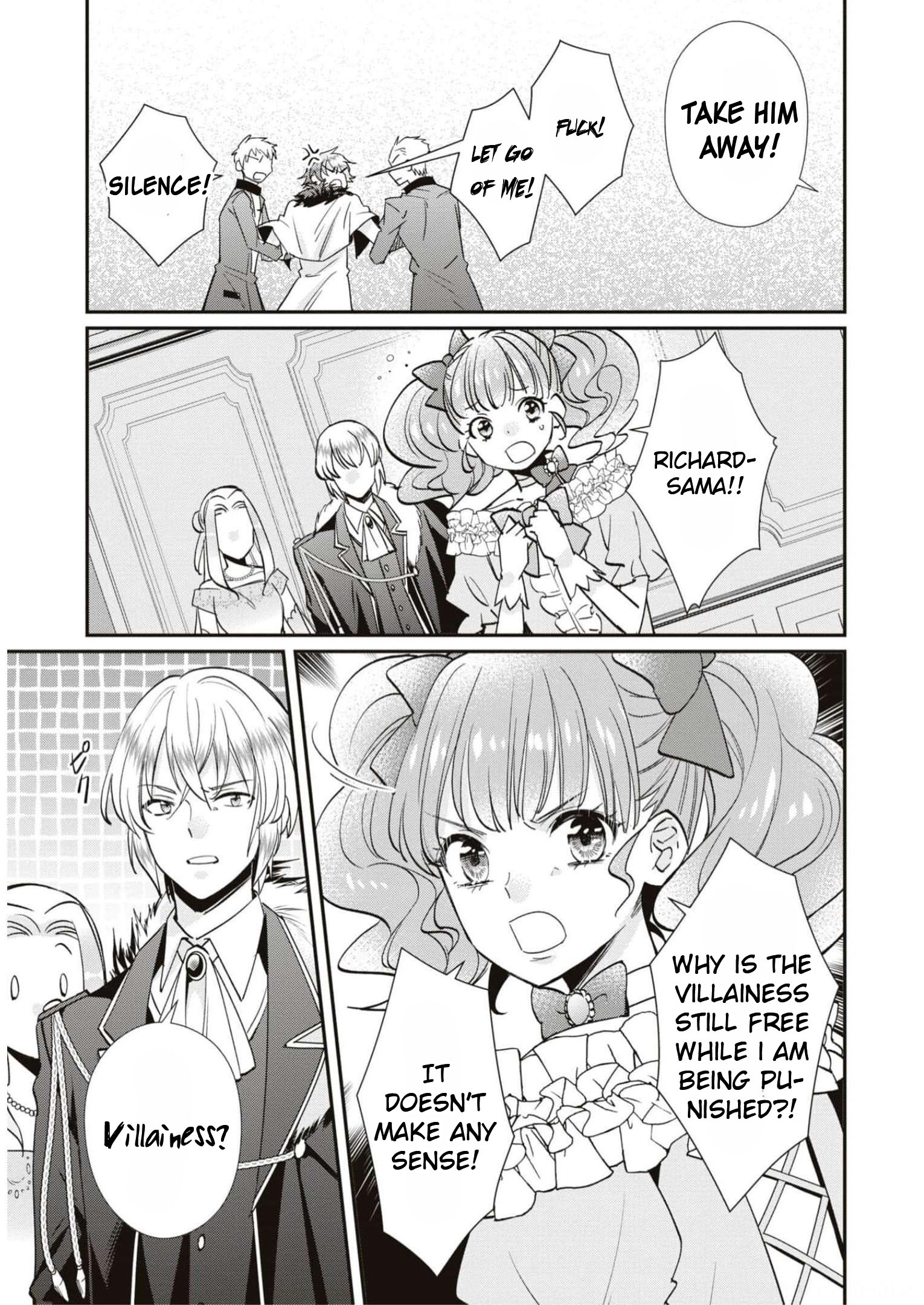 Halaman dari Though I May Be a Villainess, I'll Show You I Can Obtain Happiness! Chapter 5