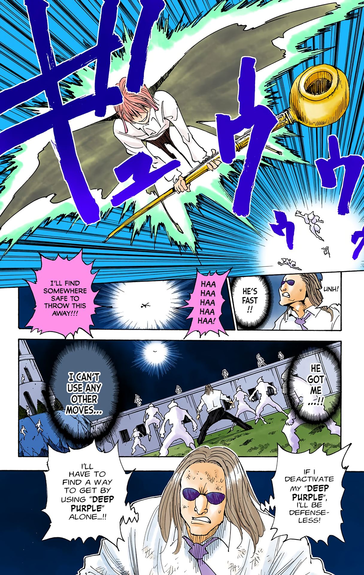 Halaman dari HUNTER x HUNTER (Official Colored) Chapter 284