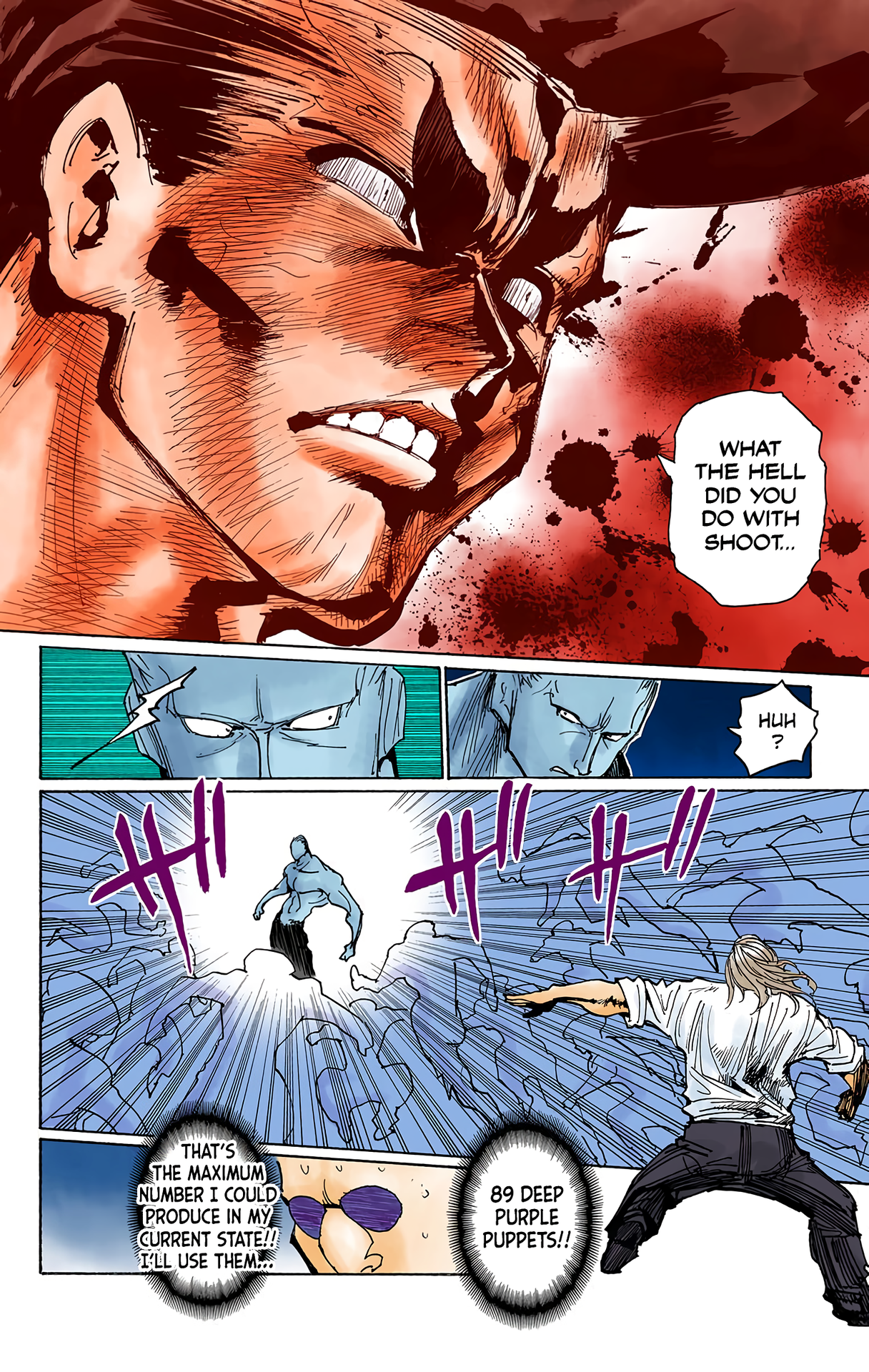 Halaman dari HUNTER x HUNTER (Official Colored) Chapter 284