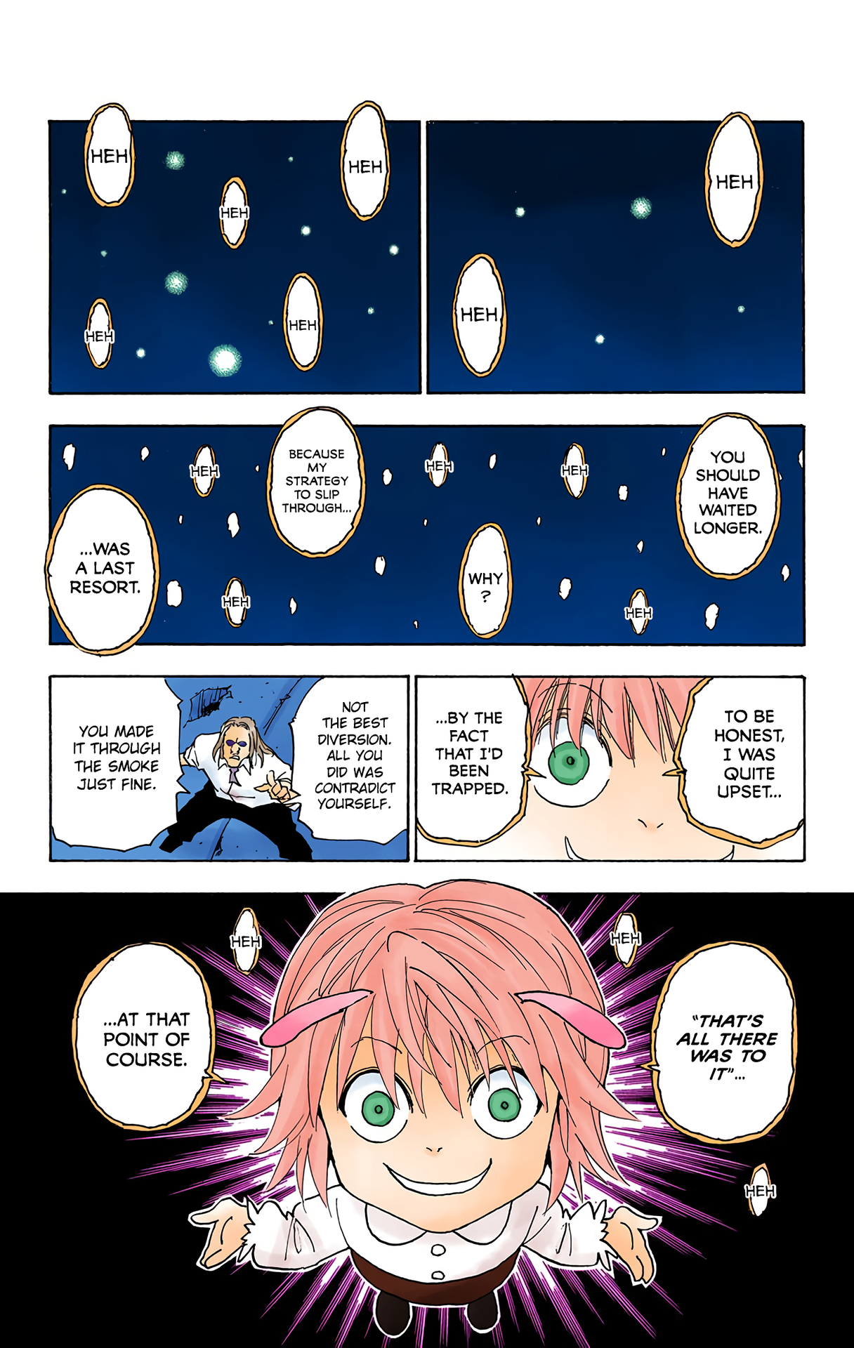 Halaman dari HUNTER x HUNTER (Official Colored) Chapter 284