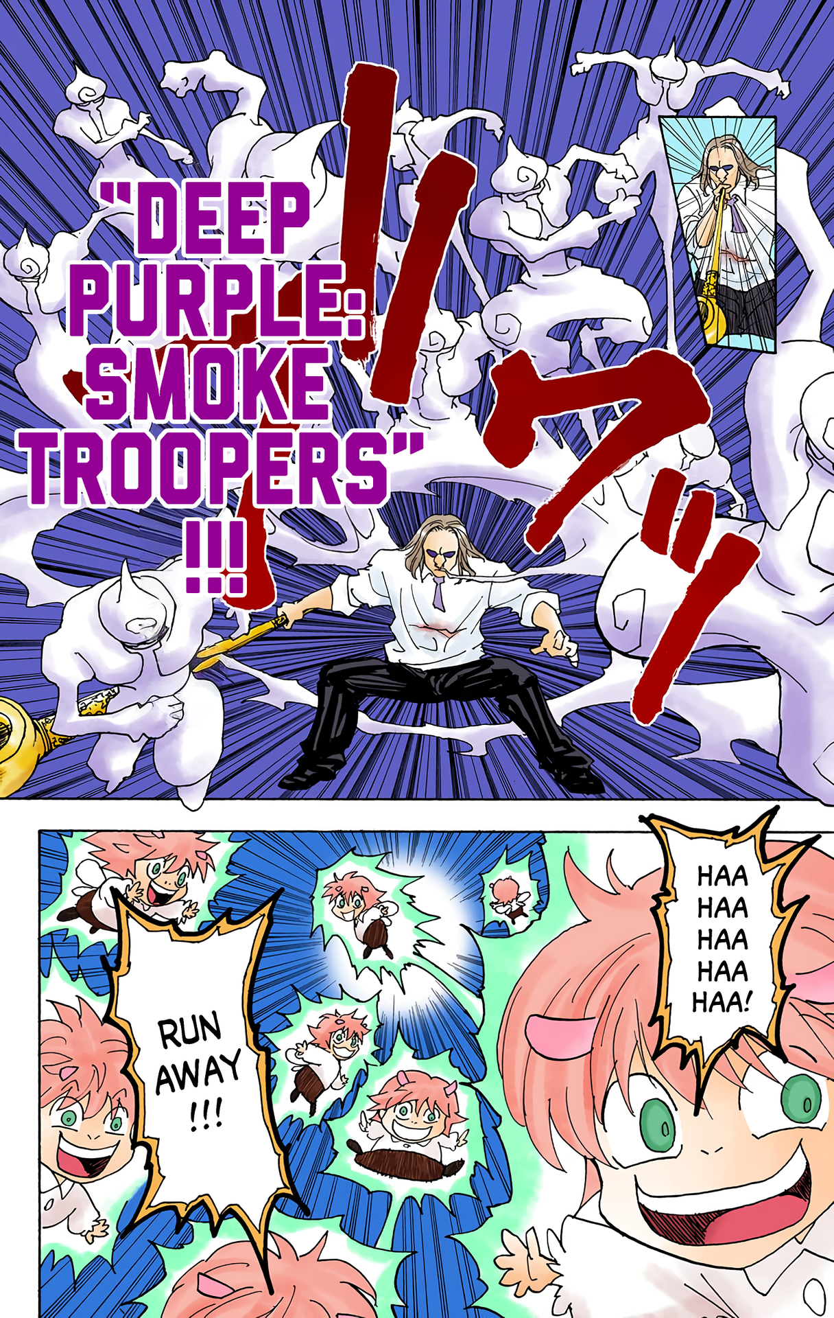 Halaman dari HUNTER x HUNTER (Official Colored) Chapter 284