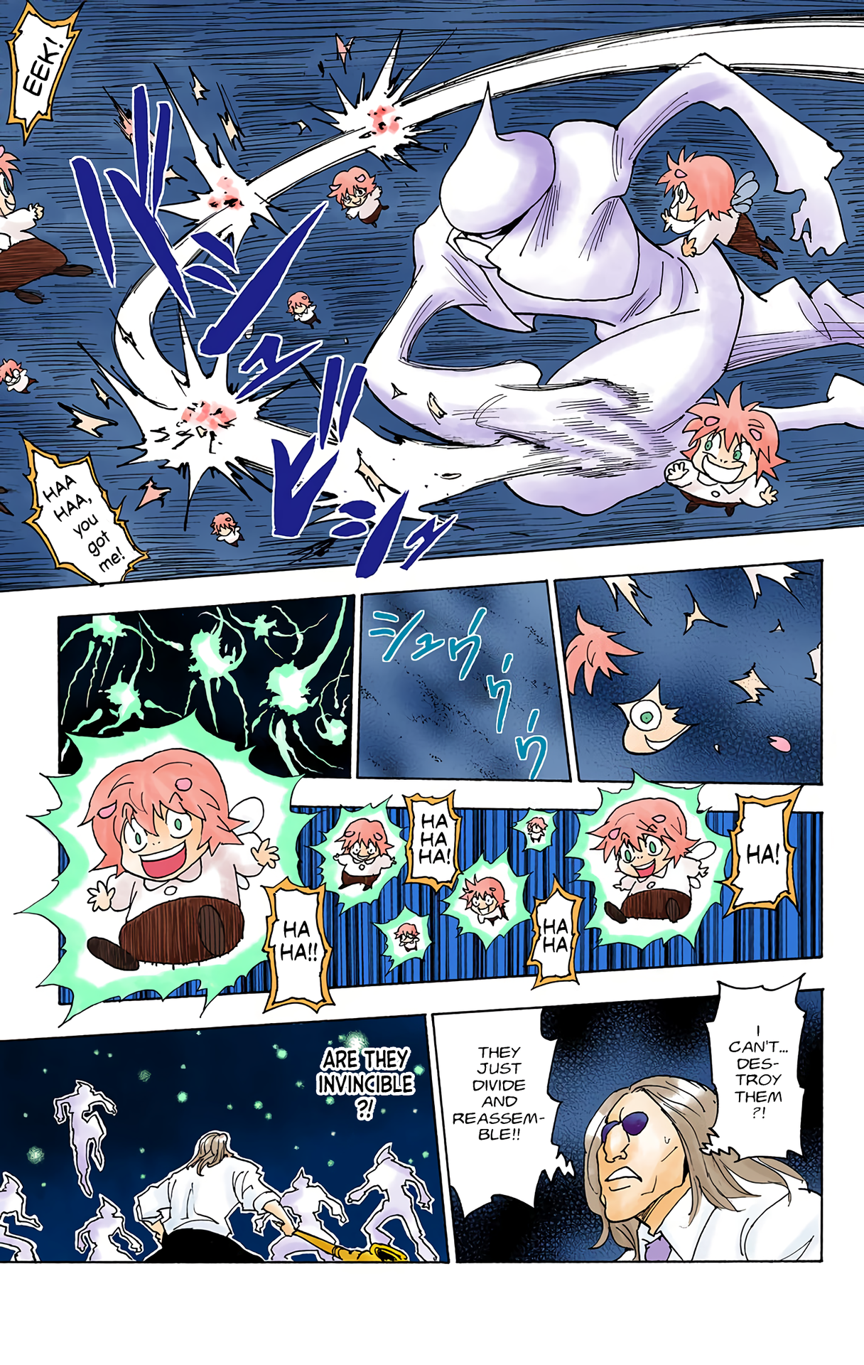 Halaman dari HUNTER x HUNTER (Official Colored) Chapter 284