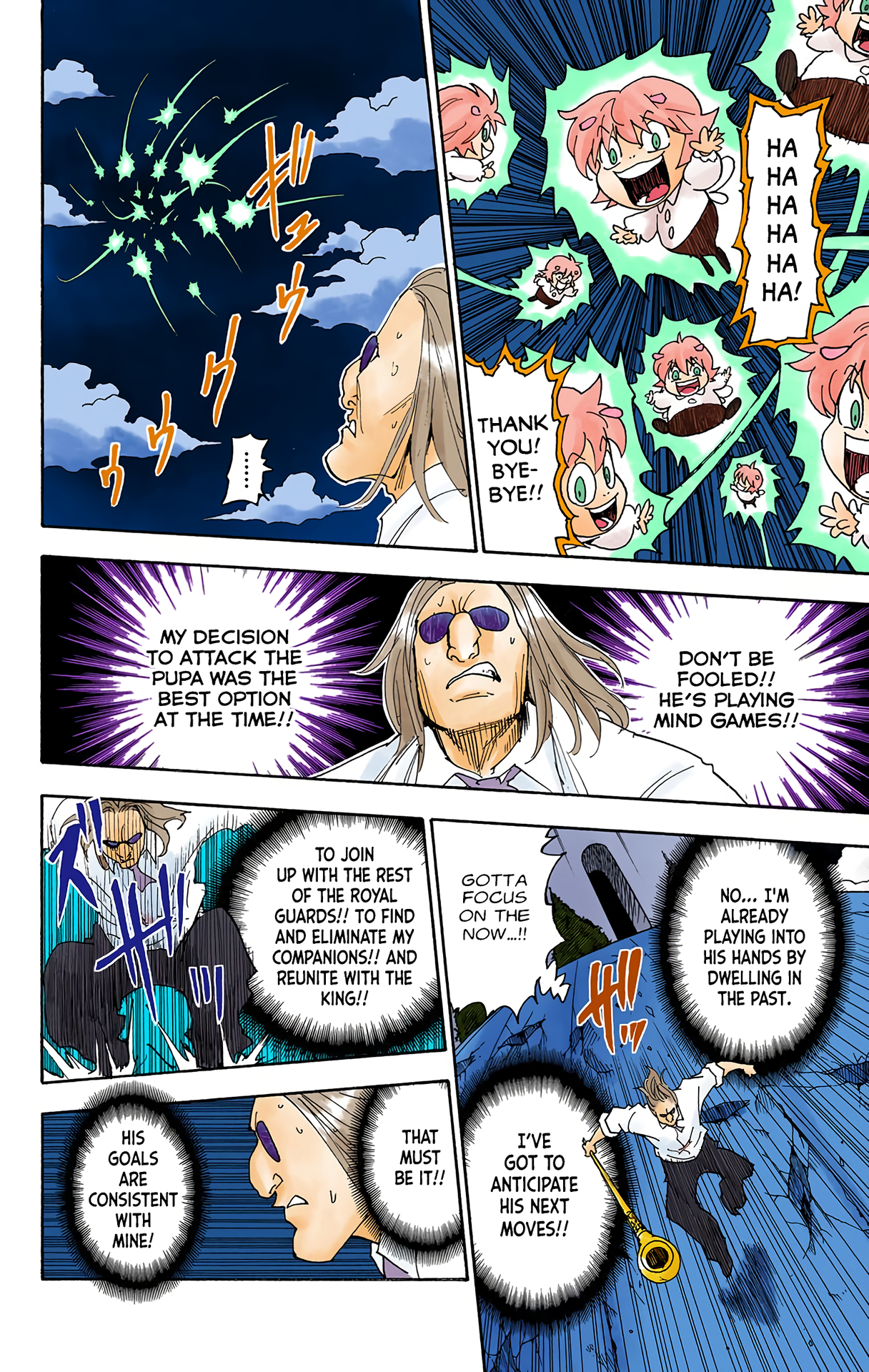 Halaman dari HUNTER x HUNTER (Official Colored) Chapter 284