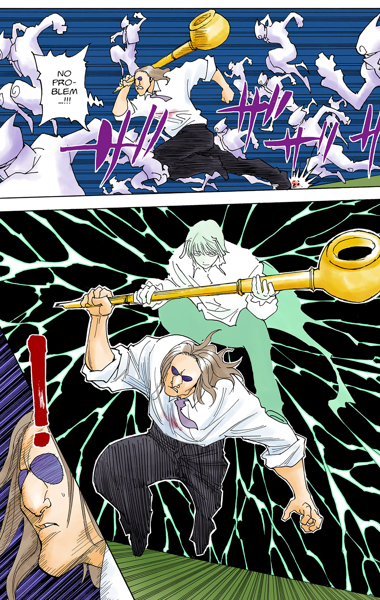 Halaman dari HUNTER x HUNTER (Official Colored) Chapter 284