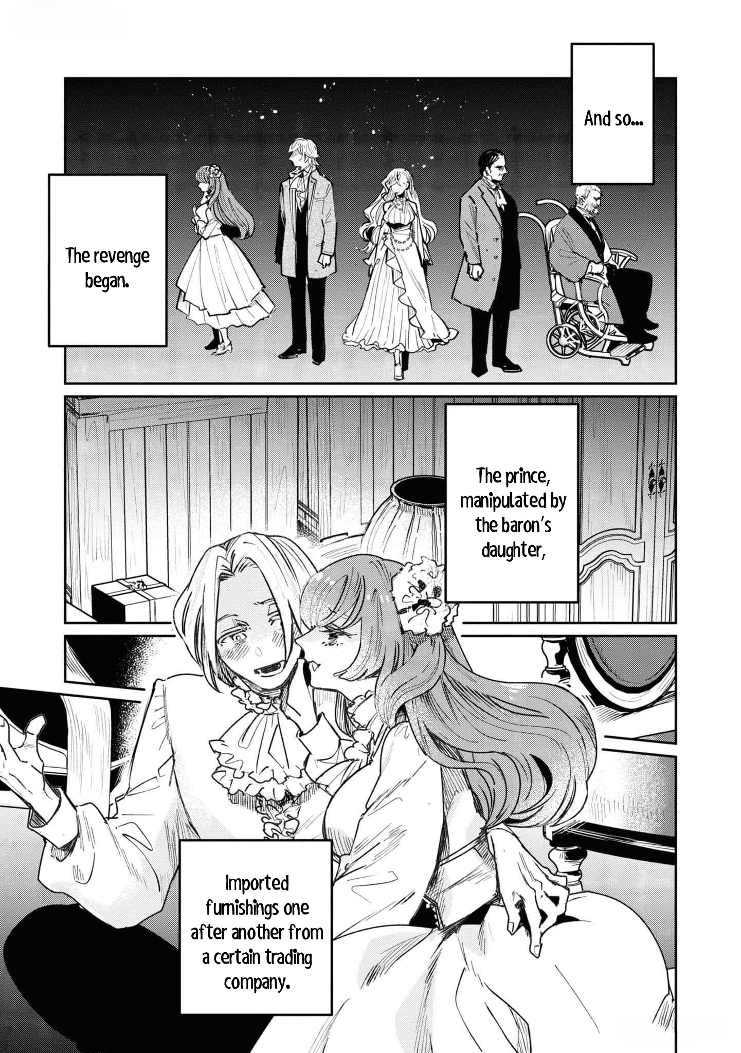 Halaman dari Though I May Be a Villainess, I'll Show You I Can Obtain Happiness! Chapter 3