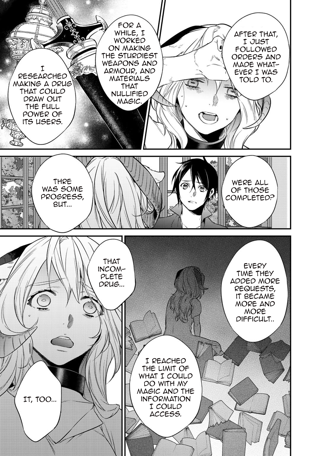 Halaman dari Kekkaishi e no Tensei Chapter 20