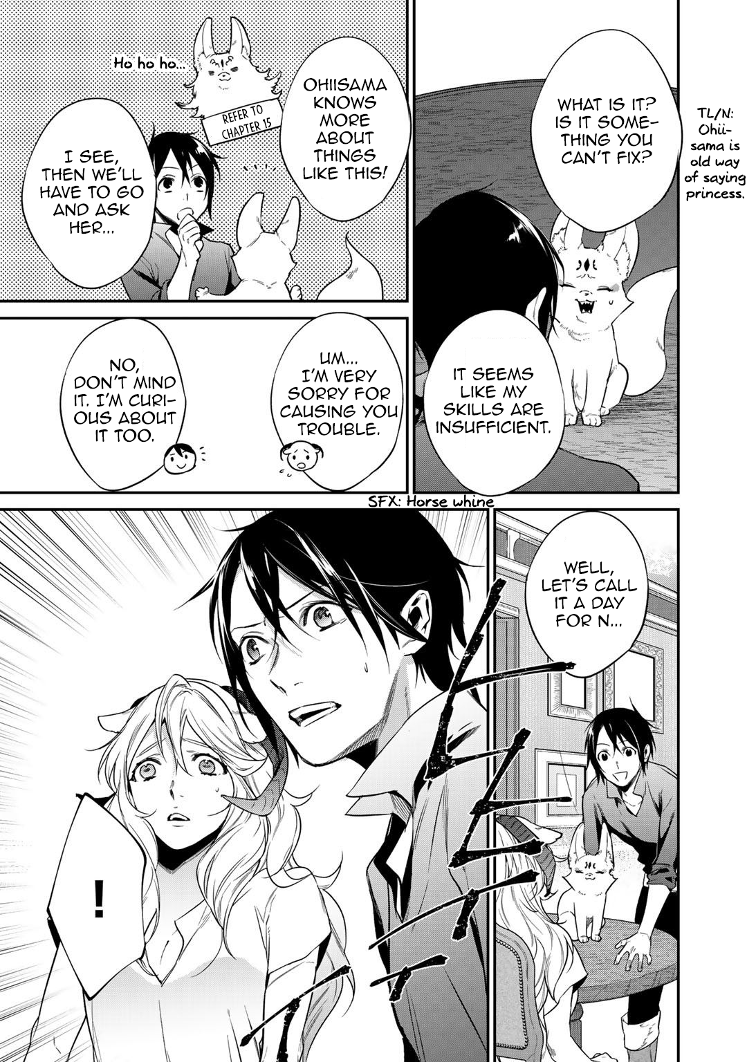 Halaman dari Kekkaishi e no Tensei Chapter 20