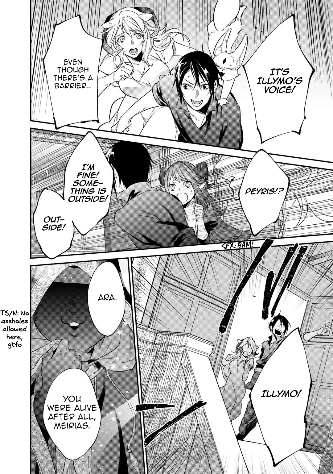 Halaman dari Kekkaishi e no Tensei Chapter 20