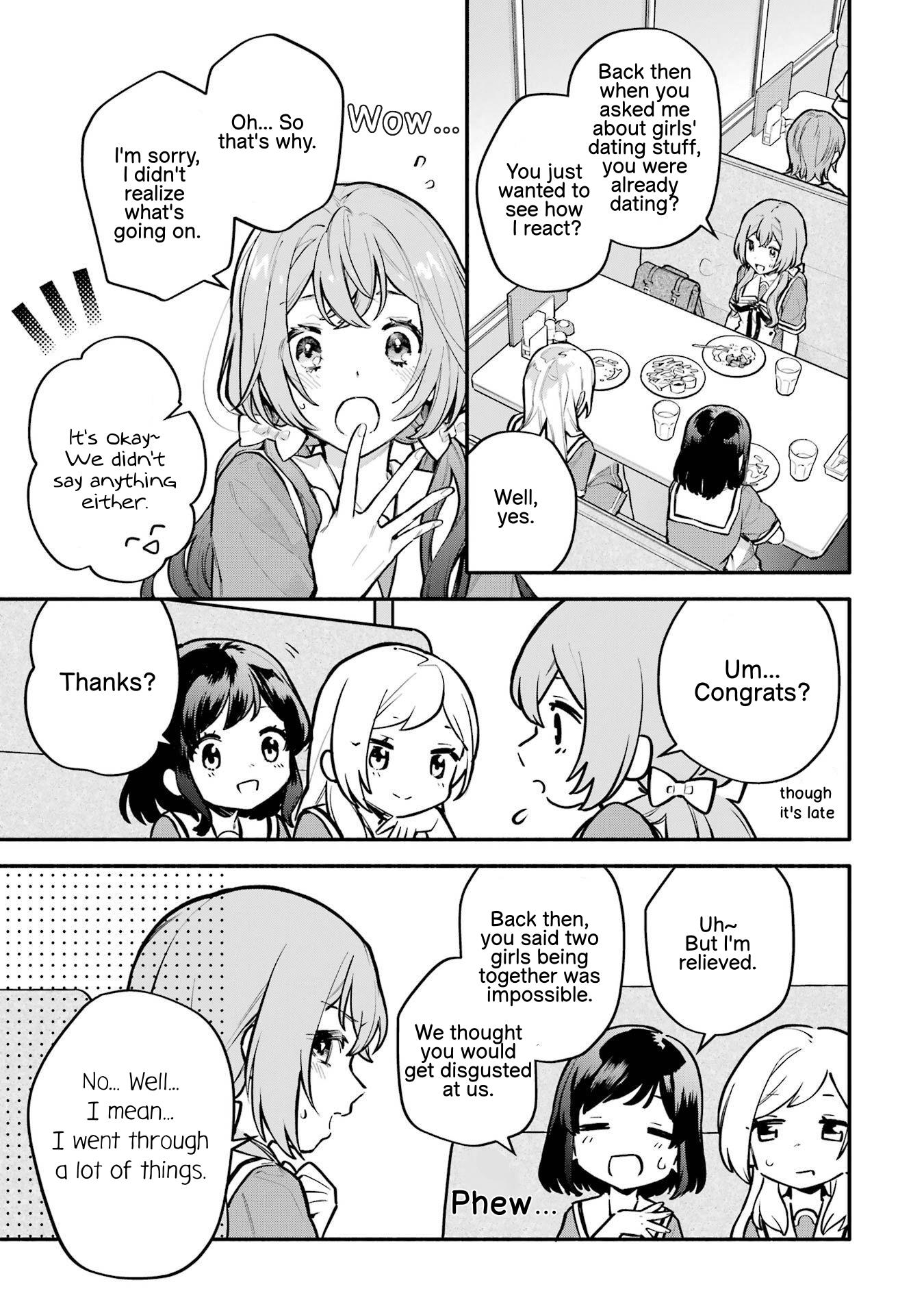 Halaman dari Onna Doushi toka Arienai desho to Iiharu Onnanoko wo, Hyakunichikan de Tetteiteki ni Otosu Yuri no Ohanashi Chapter 11