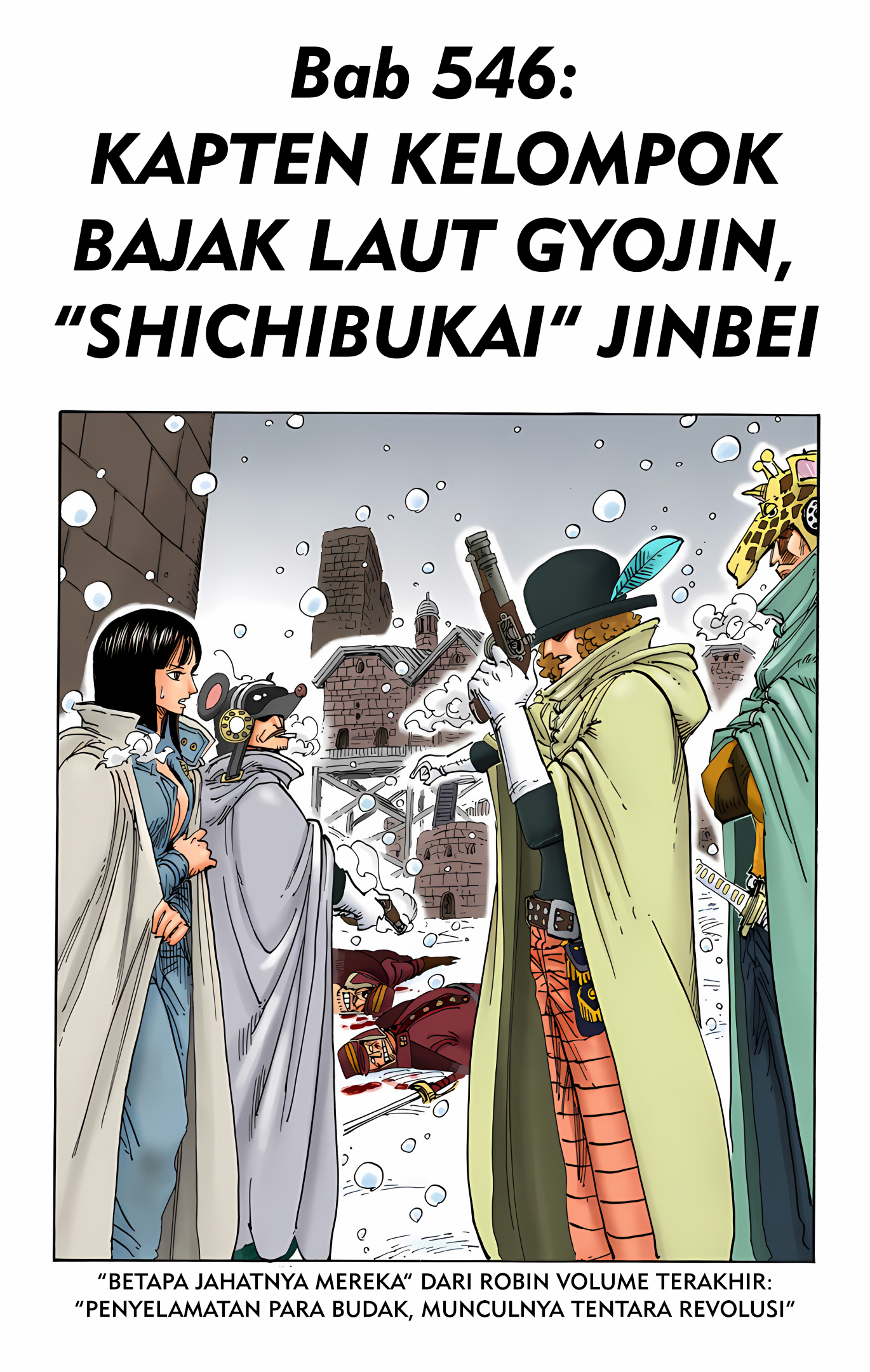 One Piece (Official Colored) Chapter 546 - halaman 1