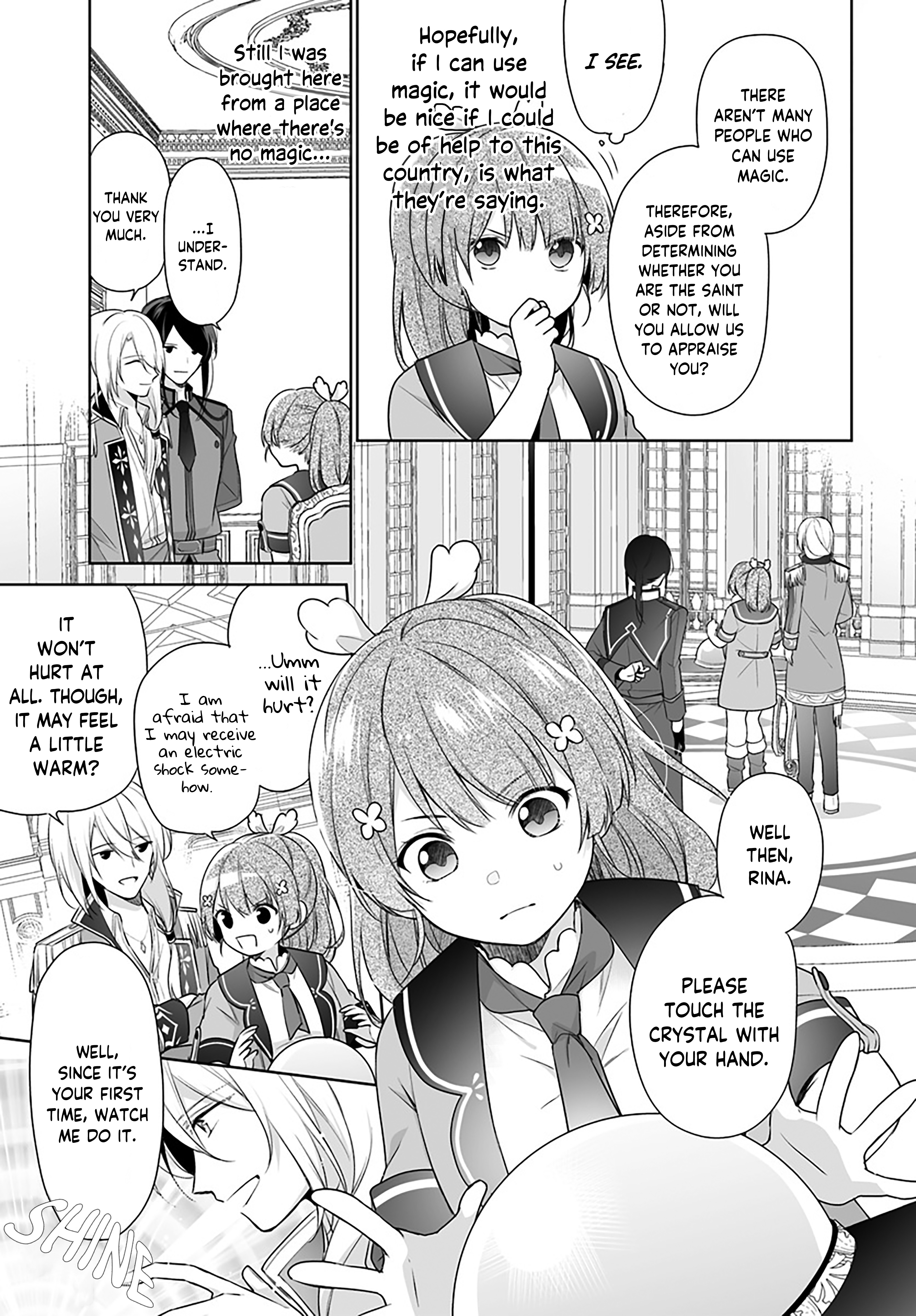 Seijo ja Nakatta node, Oukyuu de Nonbiri Gohan wo Tsukuru Koto ni Shimashita Chapter 1.2 Page 8
