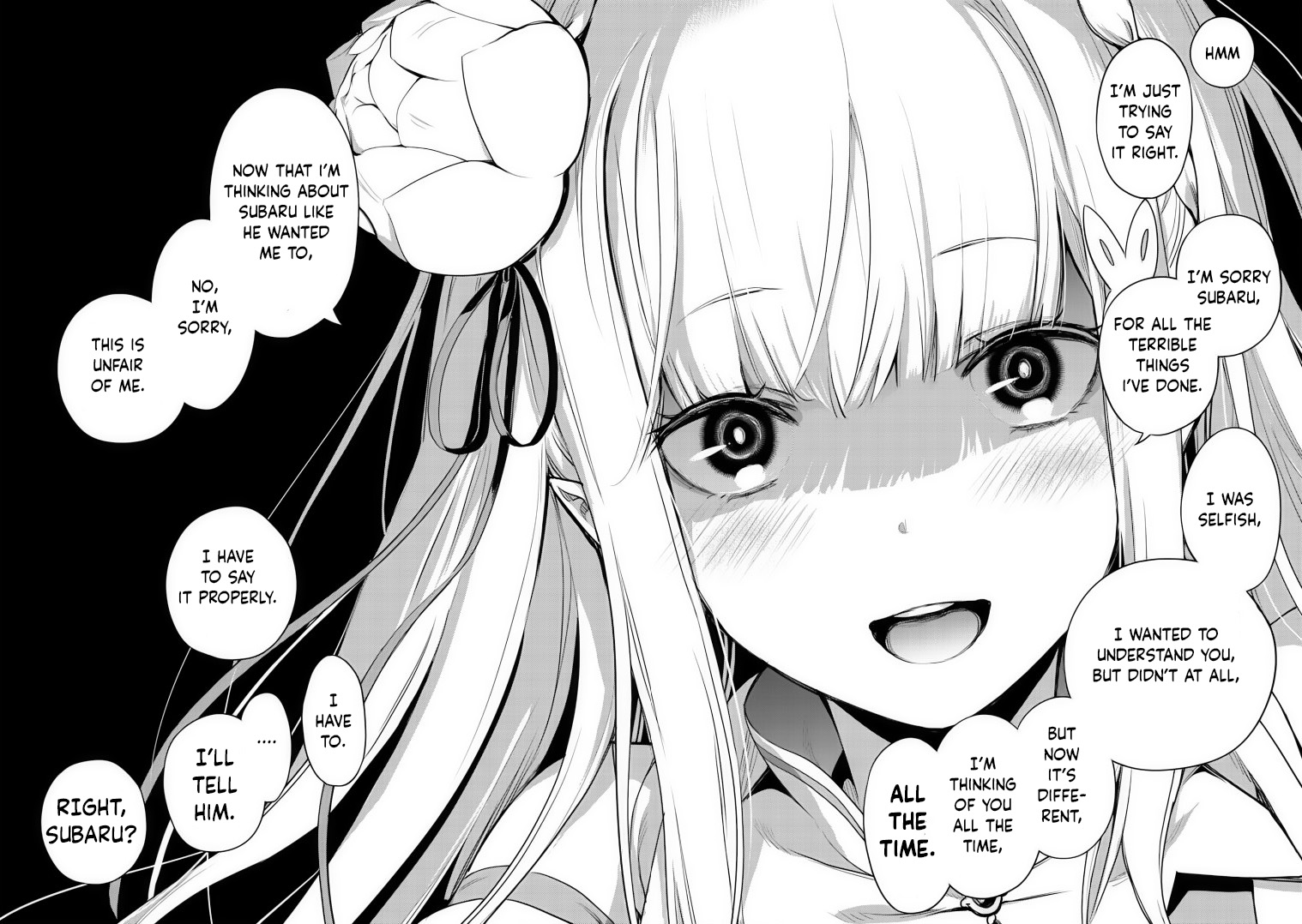 Halaman dari Re:Zero kara Hajimeru Isekai Seikatsu: Dai 4-shou—Seiiki to Gouyoku no Majo Chapter 31