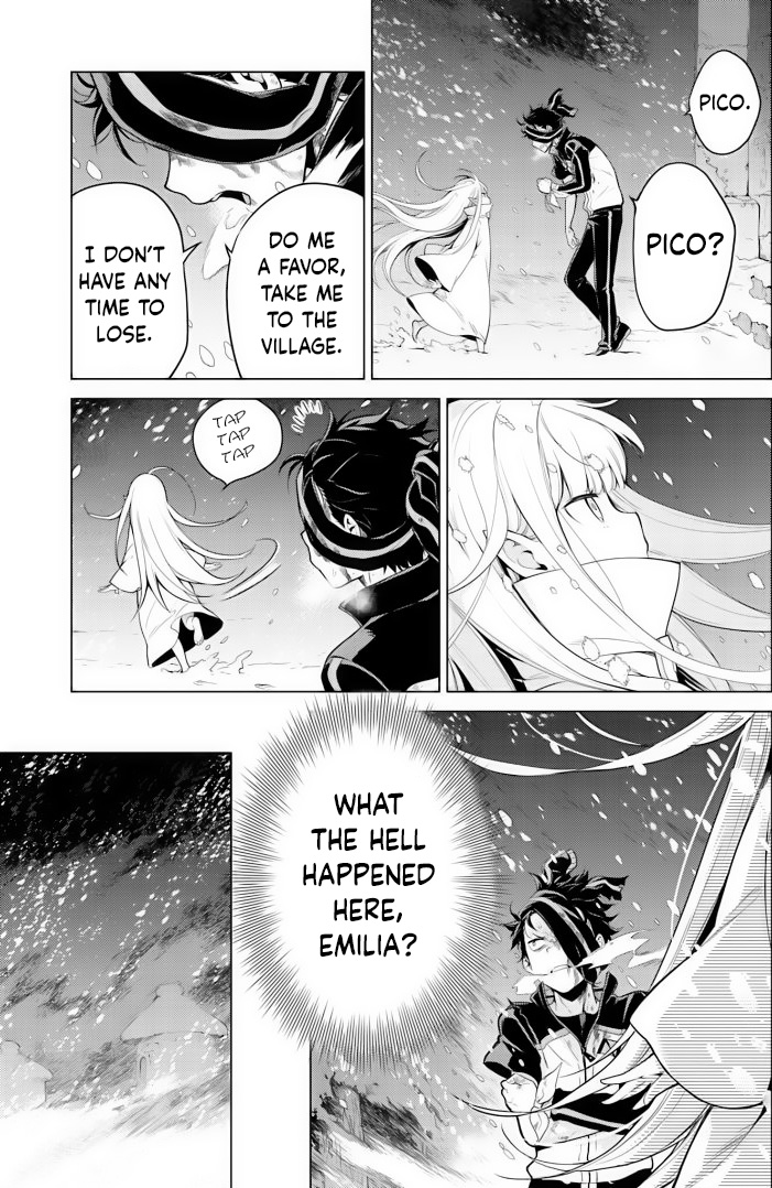 Halaman dari Re:Zero kara Hajimeru Isekai Seikatsu: Dai 4-shou—Seiiki to Gouyoku no Majo Chapter 31