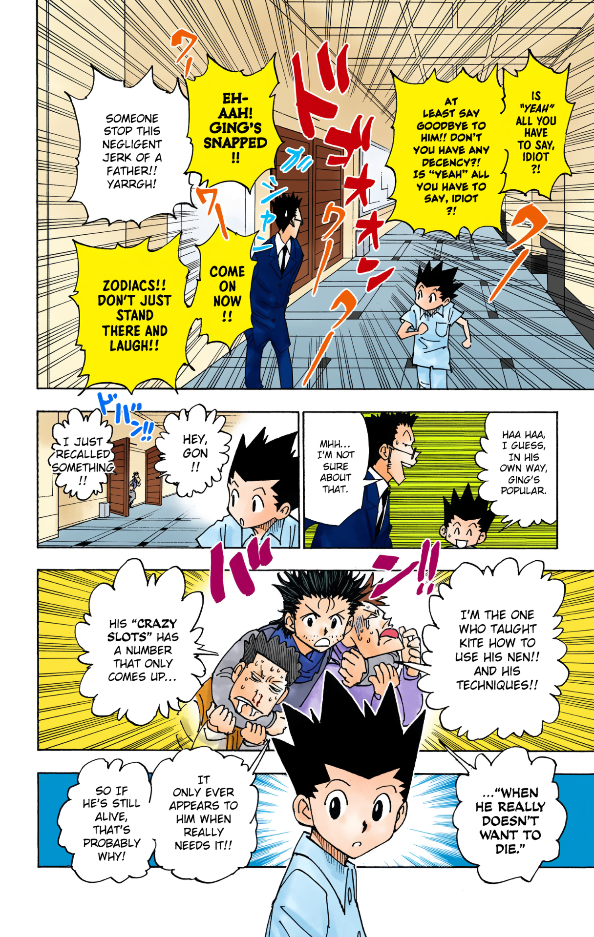 Halaman dari HUNTER x HUNTER (Official Colored) Chapter 335