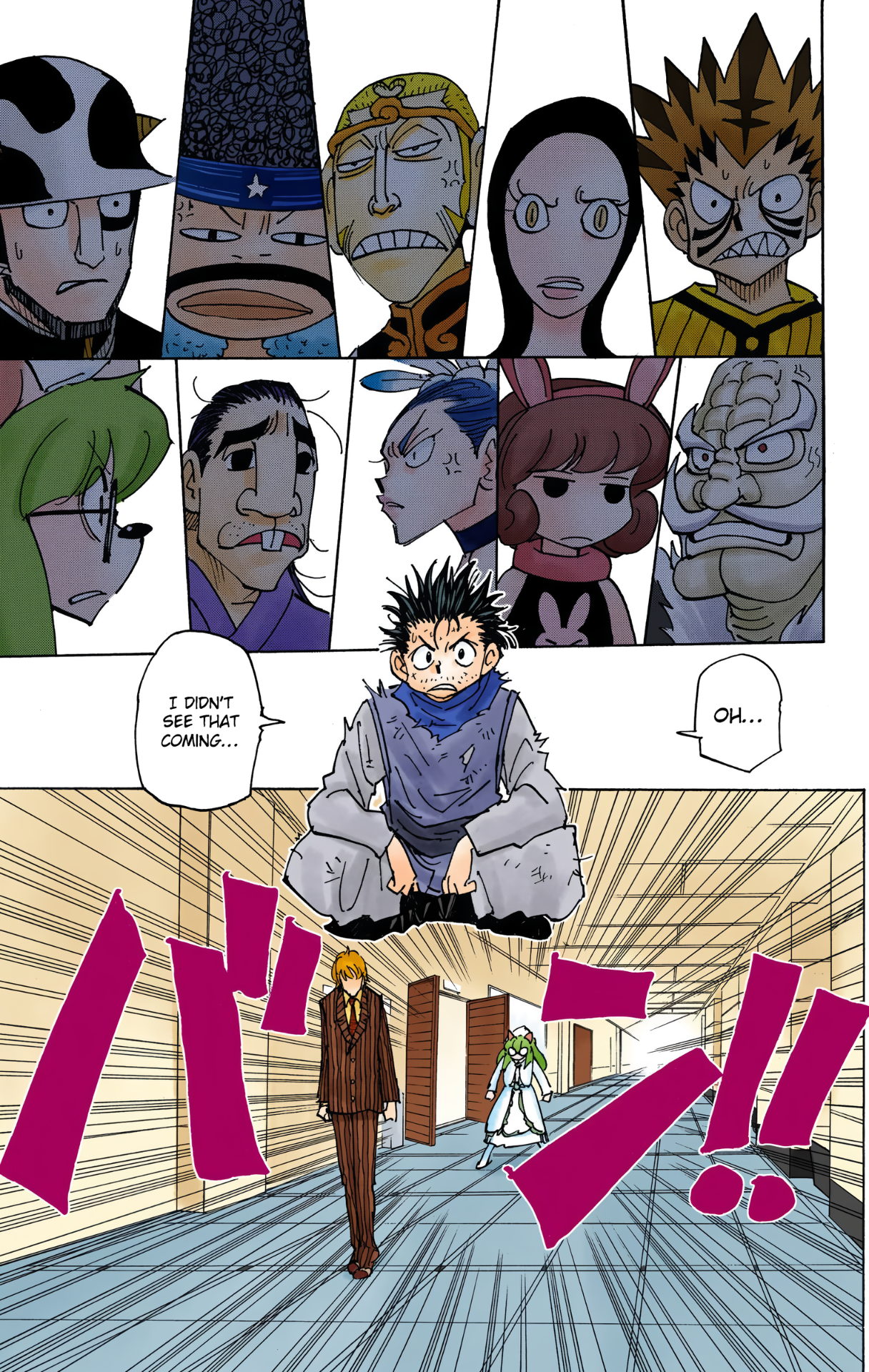 Halaman dari HUNTER x HUNTER (Official Colored) Chapter 335