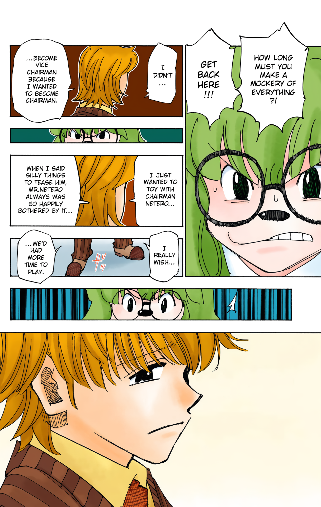 Halaman dari HUNTER x HUNTER (Official Colored) Chapter 335