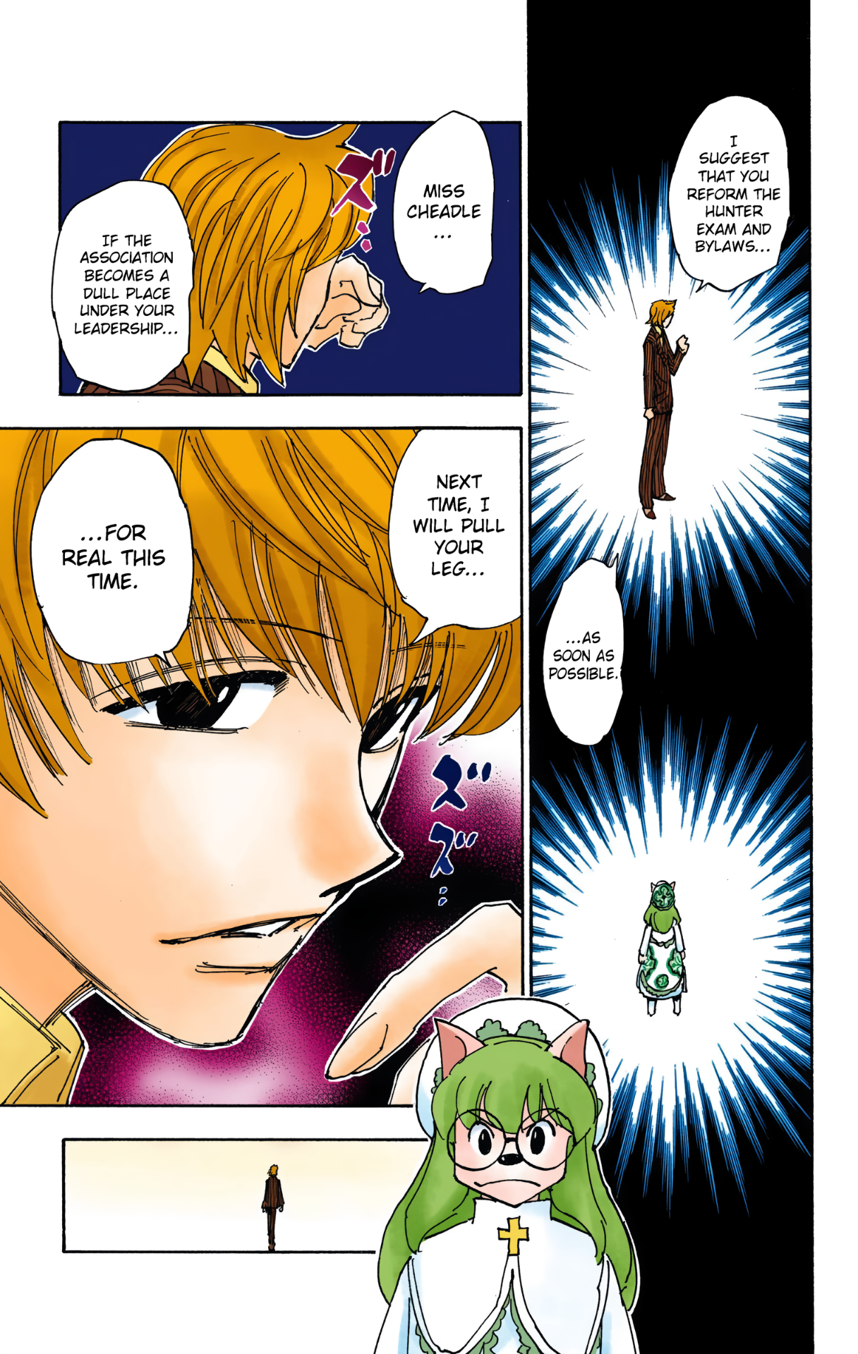 Halaman dari HUNTER x HUNTER (Official Colored) Chapter 335