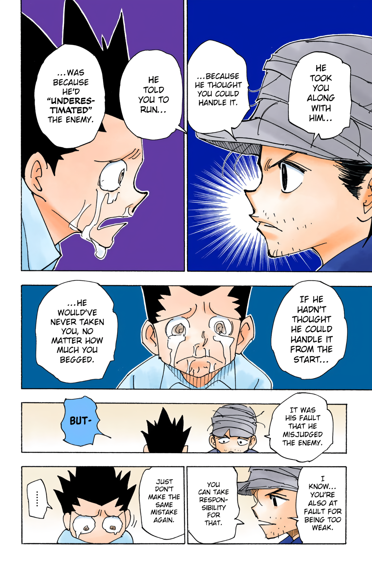 Halaman dari HUNTER x HUNTER (Official Colored) Chapter 335