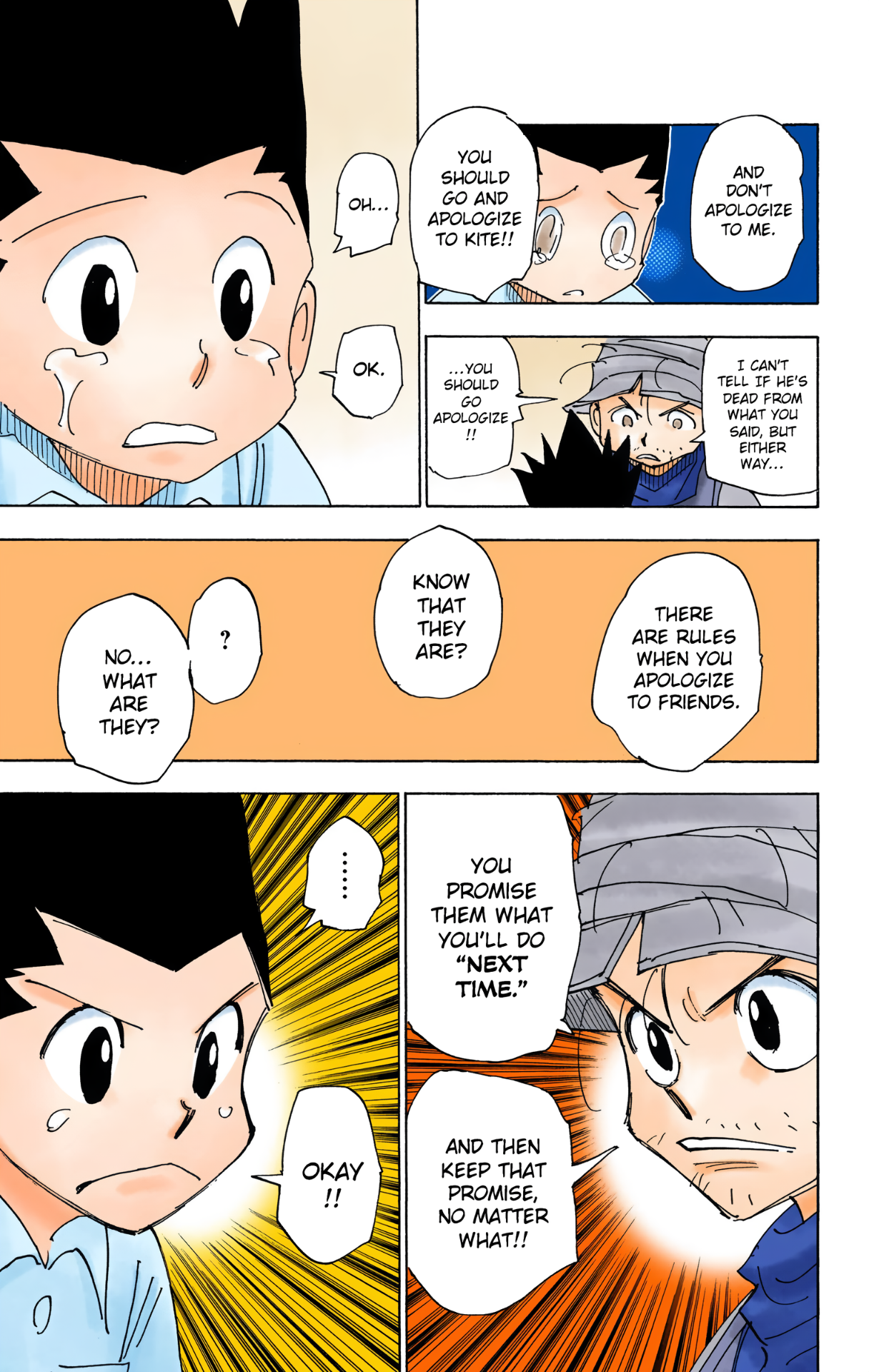 Halaman dari HUNTER x HUNTER (Official Colored) Chapter 335