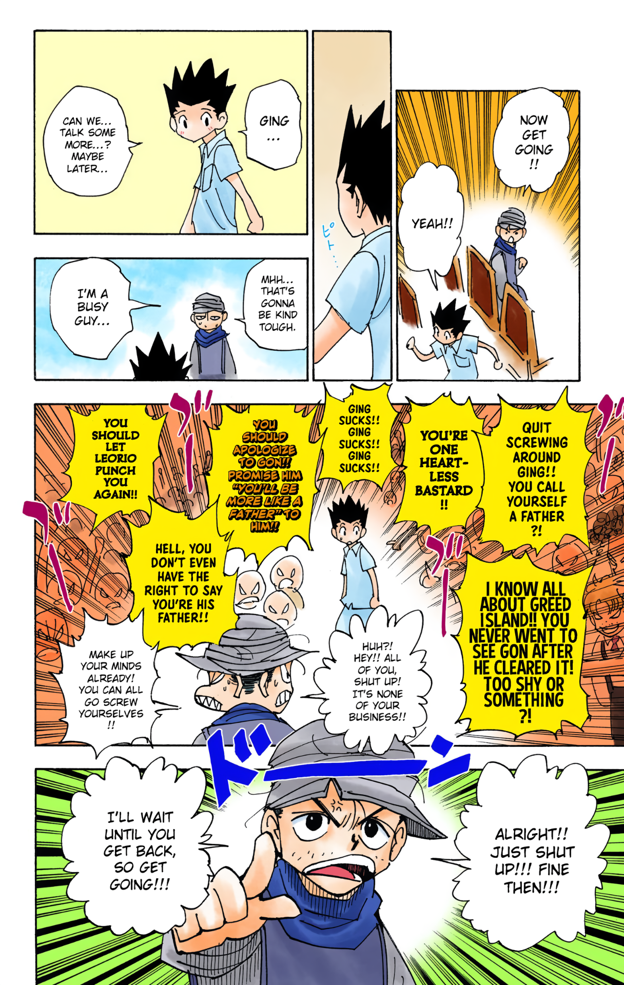 Halaman dari HUNTER x HUNTER (Official Colored) Chapter 335