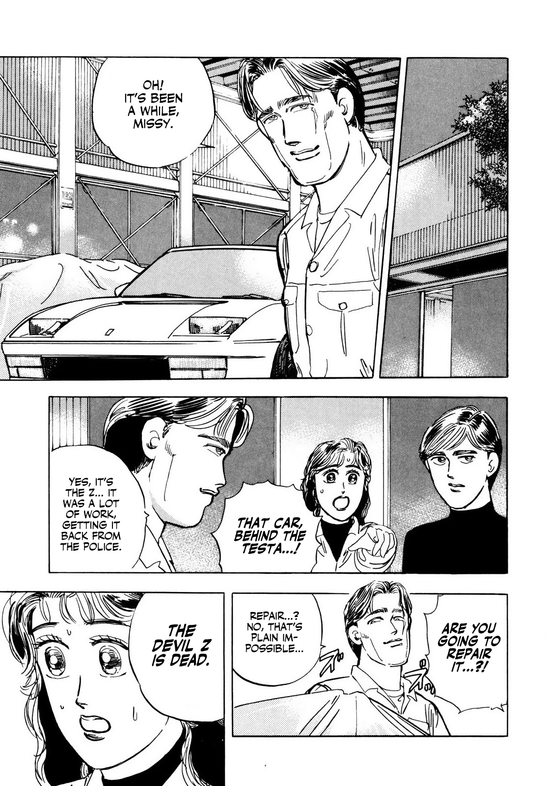 Halaman dari Wangan Midnight Chapter 29