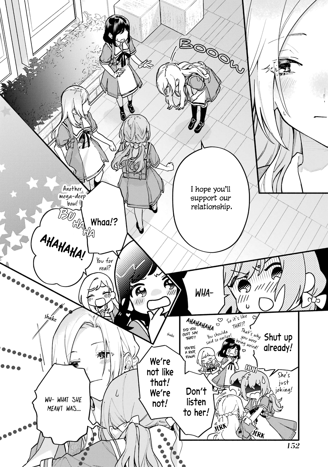Halaman dari Onna Doushi toka Arienai desho to Iiharu Onnanoko wo, Hyakunichikan de Tetteiteki ni Otosu Yuri no Ohanashi Chapter 14.5