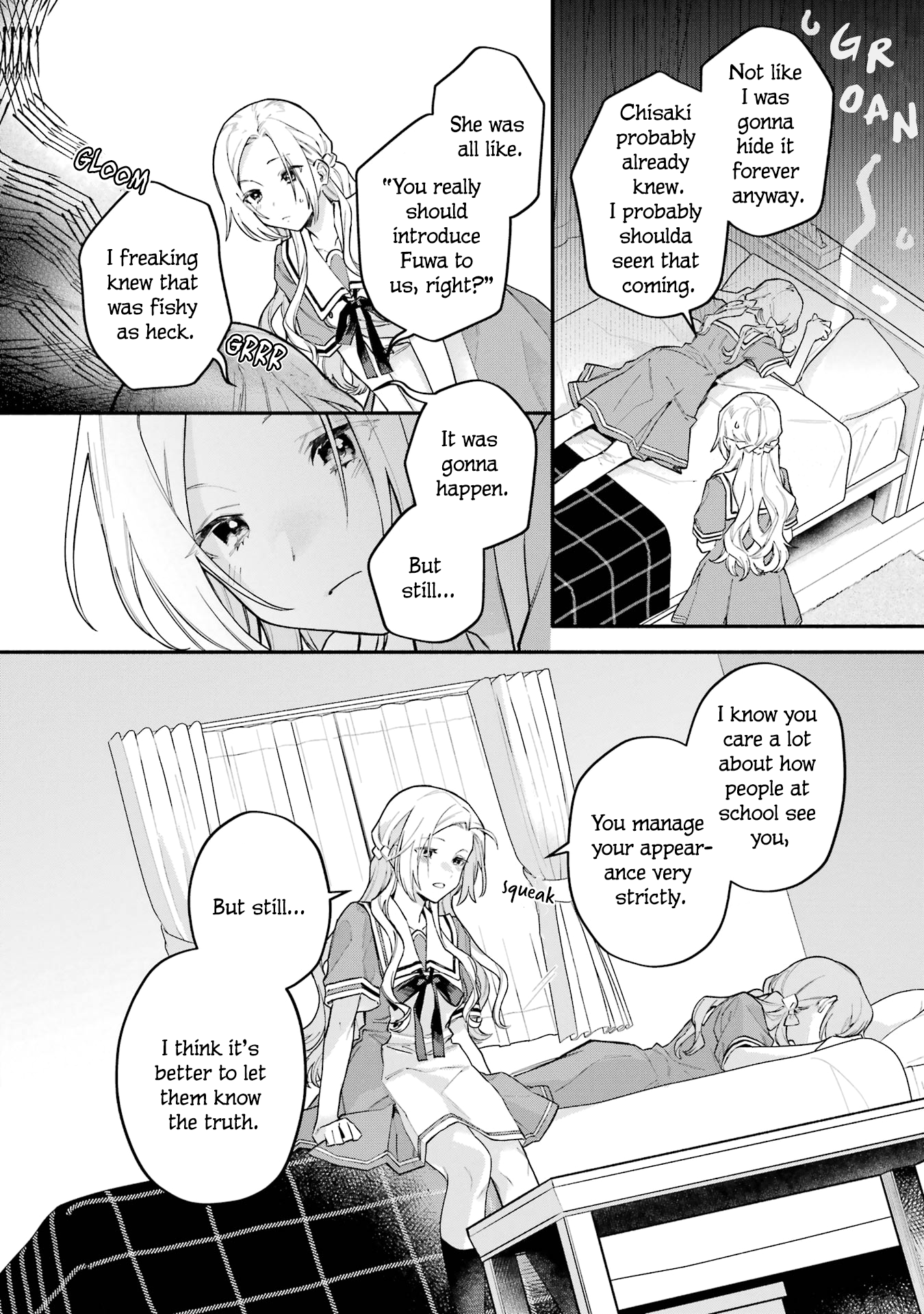 Halaman dari Onna Doushi toka Arienai desho to Iiharu Onnanoko wo, Hyakunichikan de Tetteiteki ni Otosu Yuri no Ohanashi Chapter 14.5