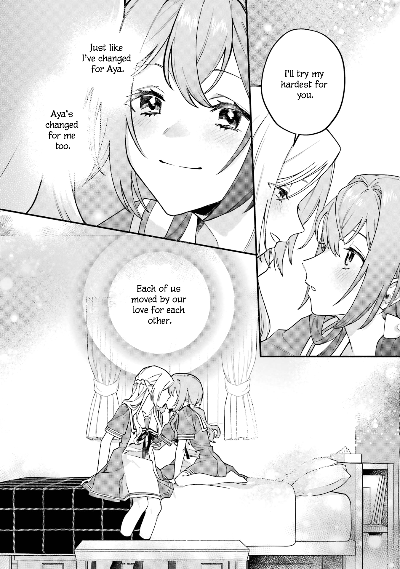 Halaman dari Onna Doushi toka Arienai desho to Iiharu Onnanoko wo, Hyakunichikan de Tetteiteki ni Otosu Yuri no Ohanashi Chapter 14.5