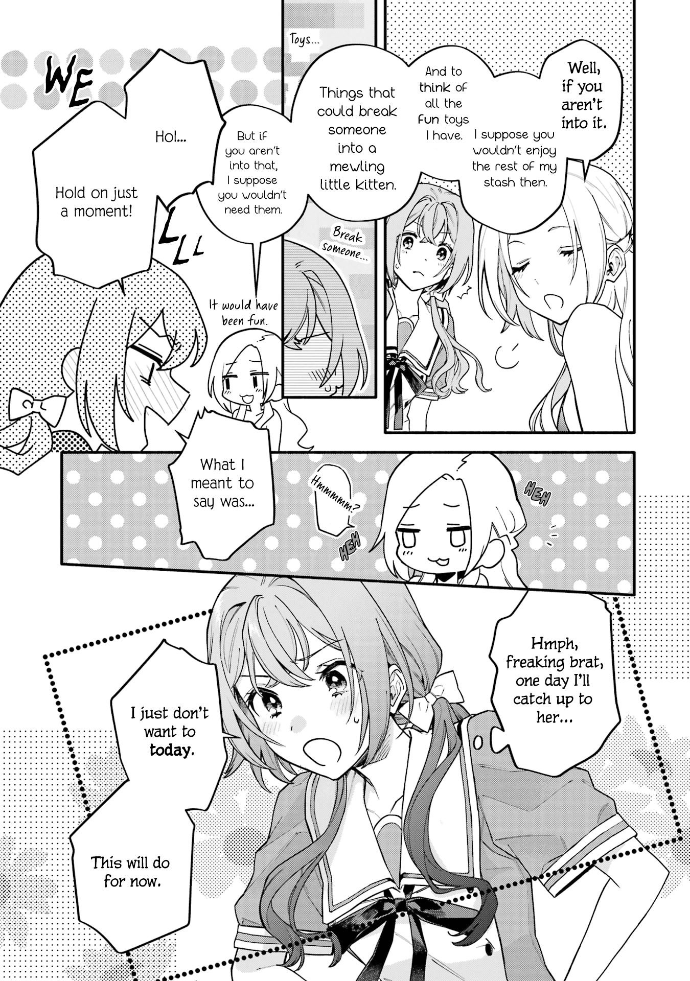 Halaman dari Onna Doushi toka Arienai desho to Iiharu Onnanoko wo, Hyakunichikan de Tetteiteki ni Otosu Yuri no Ohanashi Chapter 14.5