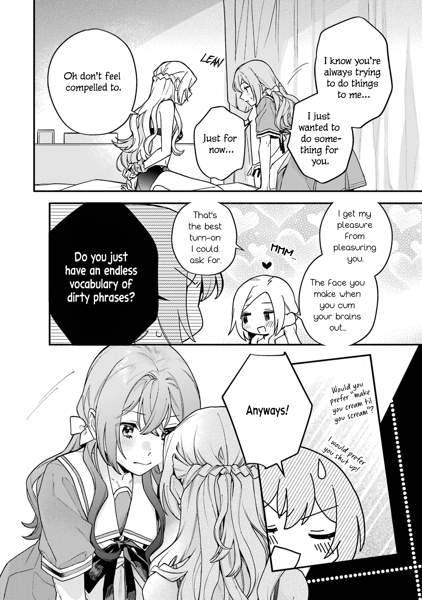 Halaman dari Onna Doushi toka Arienai desho to Iiharu Onnanoko wo, Hyakunichikan de Tetteiteki ni Otosu Yuri no Ohanashi Chapter 14.5